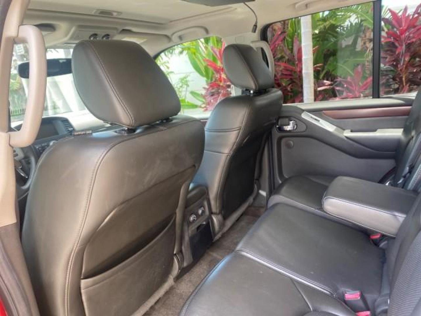 2011 Red Brick /Graphite Nissan Pathfinder LE 1 OWNER LOW MILES 54,257 (5N1AR1NN2BC) with an 4.0L DOHC 24-Valve V6 Engine engine, Automatic transmission, located at 4701 North Dixie Hwy, Pompano Beach, FL, 33064, (954) 422-2889, 26.240938, -80.123474 - OUR WEBPAGE FLORIDACARS1.COM HAS OVER 100 PHOTOS AND FREE CARFAX LINK 2011 NISSAN PATHFINDER S VIN: 5N1AR1NN2BC610435 5 N 1 A R 1 N N 2 B C 6 1 0 4 3 5 4 DOOR WAGON/SPORT UTILITY 4.0L V6 F DOHC 24V GASOLINE REAR WHEEL DRIVE Top Features Alloy Wheels BOSE Sound System Fold-Away Third Row Front Seat H - Photo#73
