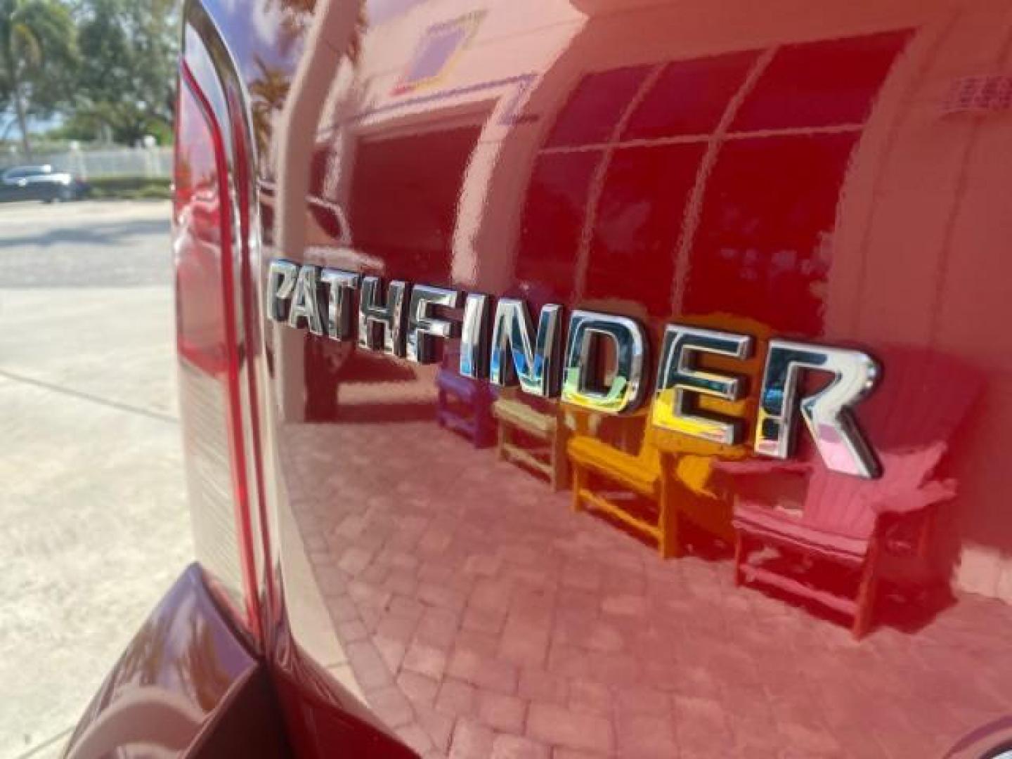 2011 Red Brick /Graphite Nissan Pathfinder LE 1 OWNER LOW MILES 54,257 (5N1AR1NN2BC) with an 4.0L DOHC 24-Valve V6 Engine engine, Automatic transmission, located at 4701 North Dixie Hwy, Pompano Beach, FL, 33064, (954) 422-2889, 26.240938, -80.123474 - OUR WEBPAGE FLORIDACARS1.COM HAS OVER 100 PHOTOS AND FREE CARFAX LINK 2011 NISSAN PATHFINDER S VIN: 5N1AR1NN2BC610435 5 N 1 A R 1 N N 2 B C 6 1 0 4 3 5 4 DOOR WAGON/SPORT UTILITY 4.0L V6 F DOHC 24V GASOLINE REAR WHEEL DRIVE Top Features Alloy Wheels BOSE Sound System Fold-Away Third Row Front Seat H - Photo#96