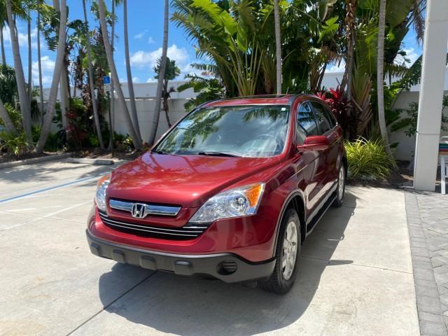 2008 Tango Red Pearl /Gray Honda CR-V EX-L LOW MILES 67,980 (JHLRE38708C) with an 2.4L DOHC MPFI 16-Valve i-VTEC I4 Engine engine, Automatic transmission, located at 4701 North Dixie Hwy, Pompano Beach, FL, 33064, (954) 422-2889, 26.240938, -80.123474 - OUR WEBPAGE FLORIDACARS1.COM HAS OVER 100 PHOTOS AND FREE CARFAX LINK 2008 HONDA CR-V EX-L VIN:JHLRE38708C027319 4 DOOR WAGON/SPORT UTILITY 2.4L I4 F DOHC 16V GASOLINE FRONT WHEEL DRIVE Top Features Alloy Wheels Front Seat Heaters Leather Seats Running Boards Satellite Radio Ready Sunroof(s) Basic F - Photo#3