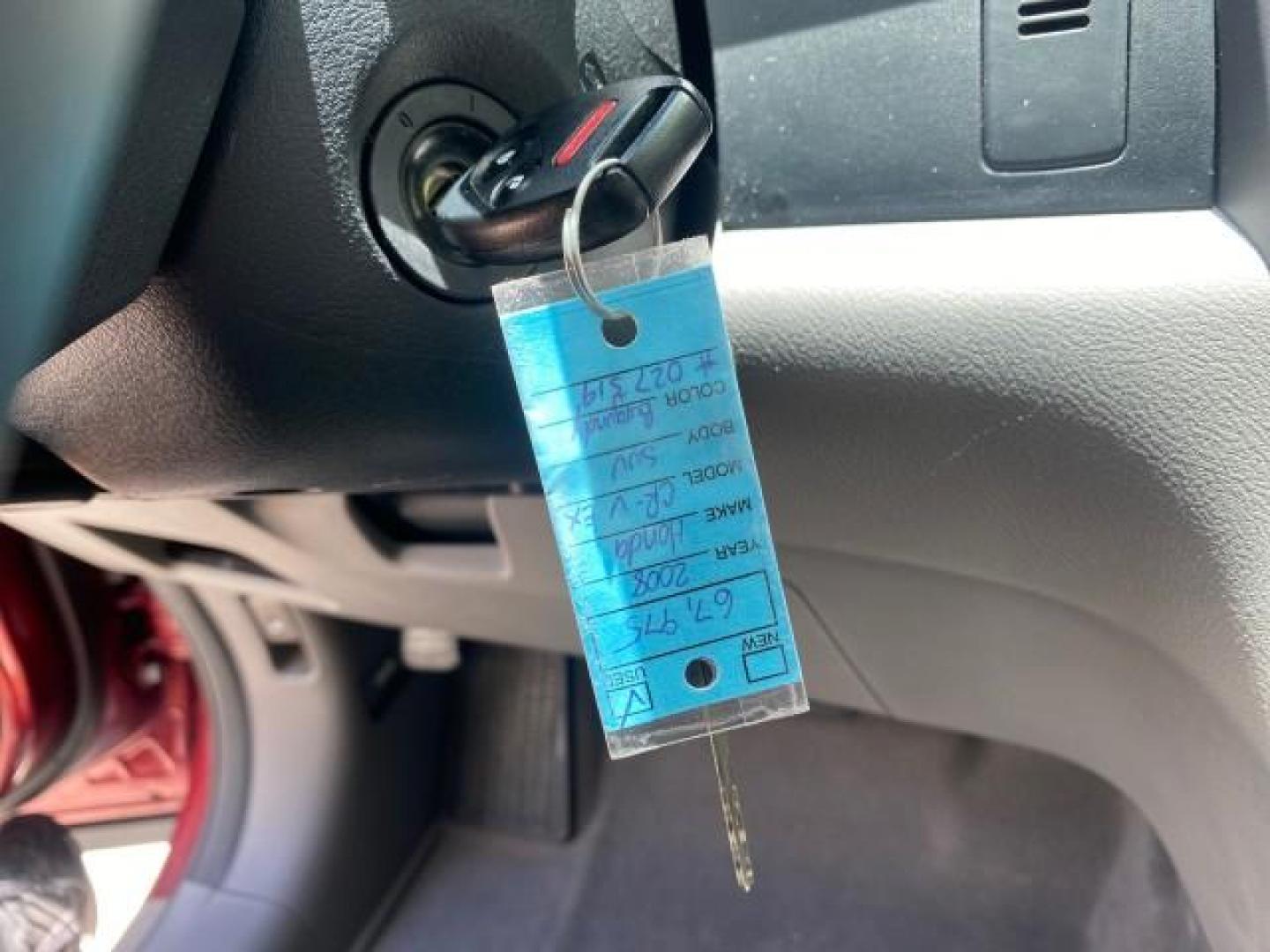 2008 Tango Red Pearl /Gray Honda CR-V EX-L LOW MILES 67,975 (JHLRE38708C) with an 2.4L DOHC MPFI 16-Valve i-VTEC I4 Engine engine, Automatic transmission, located at 4701 North Dixie Hwy, Pompano Beach, FL, 33064, (954) 422-2889, 26.240938, -80.123474 - OUR WEBPAGE FLORIDACARS1.COM HAS OVER 100 PHOTOS AND FREE CARFAX LINK 2008 HONDA CR-V EX-L VIN:JHLRE38708C027319 4 DOOR WAGON/SPORT UTILITY 2.4L I4 F DOHC 16V GASOLINE FRONT WHEEL DRIVE Top Features Alloy Wheels Front Seat Heaters Leather Seats Running Boards Satellite Radio Ready Sunroof(s) Basic F - Photo#51