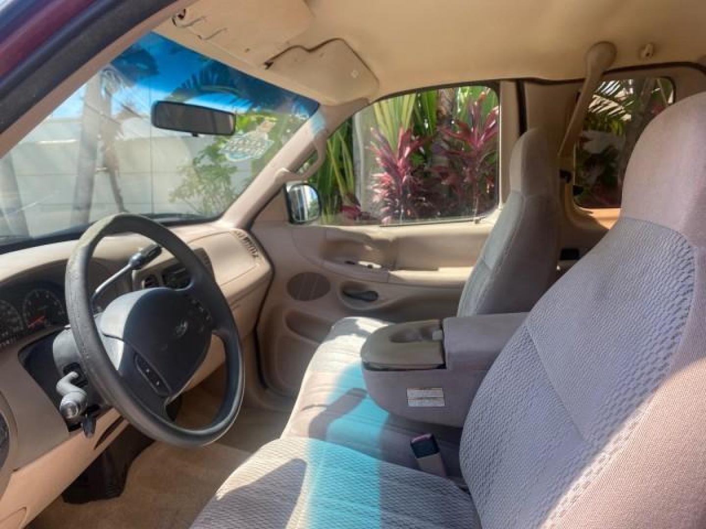 1997 Dark Toreador Red (CC/Met) /Medium Prarie Tan Ford F-150 XLT 1 OWNER LOW MILES 74,027 (1FTDX17W5VK) with an 4.6L EFI OHC V8 Triton Engine engine, Automatic transmission, located at 4701 North Dixie Hwy, Pompano Beach, FL, 33064, (954) 422-2889, 26.240938, -80.123474 - OUR WEBPAGE FLORIDACARS1.COM HAS OVER 100 PHOTOS AND FREE CARFAX LINK 1997 FORD F-150 XLT VIN: 1FTDX17W5VKB56866 1 F T D X 1 7 W 5 V K B 5 6 8 6 6 3 DOOR EXTENDED CAB PICKUP 4.6L V8 F GASOLINE REAR WHEEL DRIVE Top Features Cloth Seats Tow Hitch Basic Features ABS Brakes AM/FM Stereo Air Conditioning - Photo#36