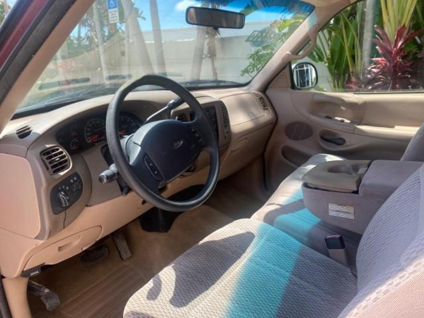 1997 Dark Toreador Red (CC/Met) /Medium Prarie Tan Ford F-150 XLT 1 OWNER LOW MILES 74,027 (1FTDX17W5VK) with an 4.6L EFI OHC V8 Triton Engine engine, Automatic transmission, located at 4701 North Dixie Hwy, Pompano Beach, FL, 33064, (954) 422-2889, 26.240938, -80.123474 - OUR WEBPAGE FLORIDACARS1.COM HAS OVER 100 PHOTOS AND FREE CARFAX LINK 1997 FORD F-150 XLT VIN: 1FTDX17W5VKB56866 1 F T D X 1 7 W 5 V K B 5 6 8 6 6 3 DOOR EXTENDED CAB PICKUP 4.6L V8 F GASOLINE REAR WHEEL DRIVE Top Features Cloth Seats Tow Hitch Basic Features ABS Brakes AM/FM Stereo Air Conditioning - Photo#38