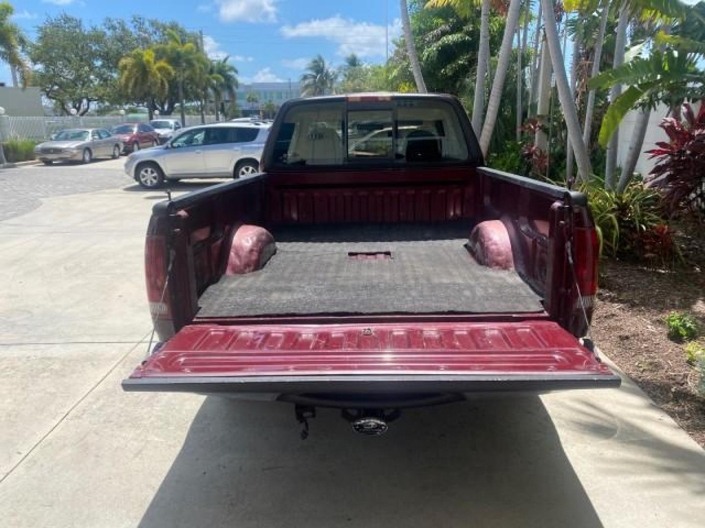 1997 Dark Toreador Red (CC/Met) /Medium Prarie Tan Ford F-150 XLT 1 OWNER LOW MILES 74,027 (1FTDX17W5VK) with an 4.6L EFI OHC V8 Triton Engine engine, Automatic transmission, located at 4701 North Dixie Hwy, Pompano Beach, FL, 33064, (954) 422-2889, 26.240938, -80.123474 - OUR WEBPAGE FLORIDACARS1.COM HAS OVER 100 PHOTOS AND FREE CARFAX LINK 1997 FORD F-150 XLT VIN: 1FTDX17W5VKB56866 1 F T D X 1 7 W 5 V K B 5 6 8 6 6 3 DOOR EXTENDED CAB PICKUP 4.6L V8 F GASOLINE REAR WHEEL DRIVE Top Features Cloth Seats Tow Hitch Basic Features ABS Brakes AM/FM Stereo Air Conditioning - Photo#76