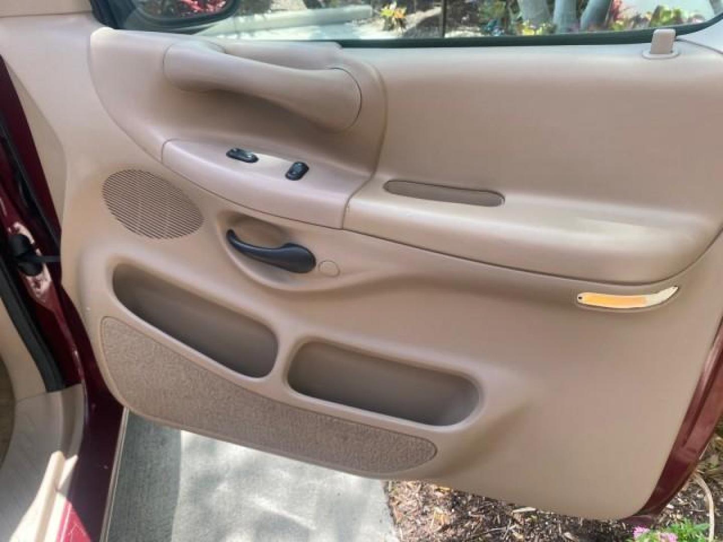 1997 Dark Toreador Red (CC/Met) /Medium Prarie Tan Ford F-150 XLT 1 OWNER LOW MILES 74,027 (1FTDX17W5VK) with an 4.6L EFI OHC V8 Triton Engine engine, Automatic transmission, located at 4701 North Dixie Hwy, Pompano Beach, FL, 33064, (954) 422-2889, 26.240938, -80.123474 - OUR WEBPAGE FLORIDACARS1.COM HAS OVER 100 PHOTOS AND FREE CARFAX LINK 1997 FORD F-150 XLT VIN: 1FTDX17W5VKB56866 1 F T D X 1 7 W 5 V K B 5 6 8 6 6 3 DOOR EXTENDED CAB PICKUP 4.6L V8 F GASOLINE REAR WHEEL DRIVE Top Features Cloth Seats Tow Hitch Basic Features ABS Brakes AM/FM Stereo Air Conditioning - Photo#96