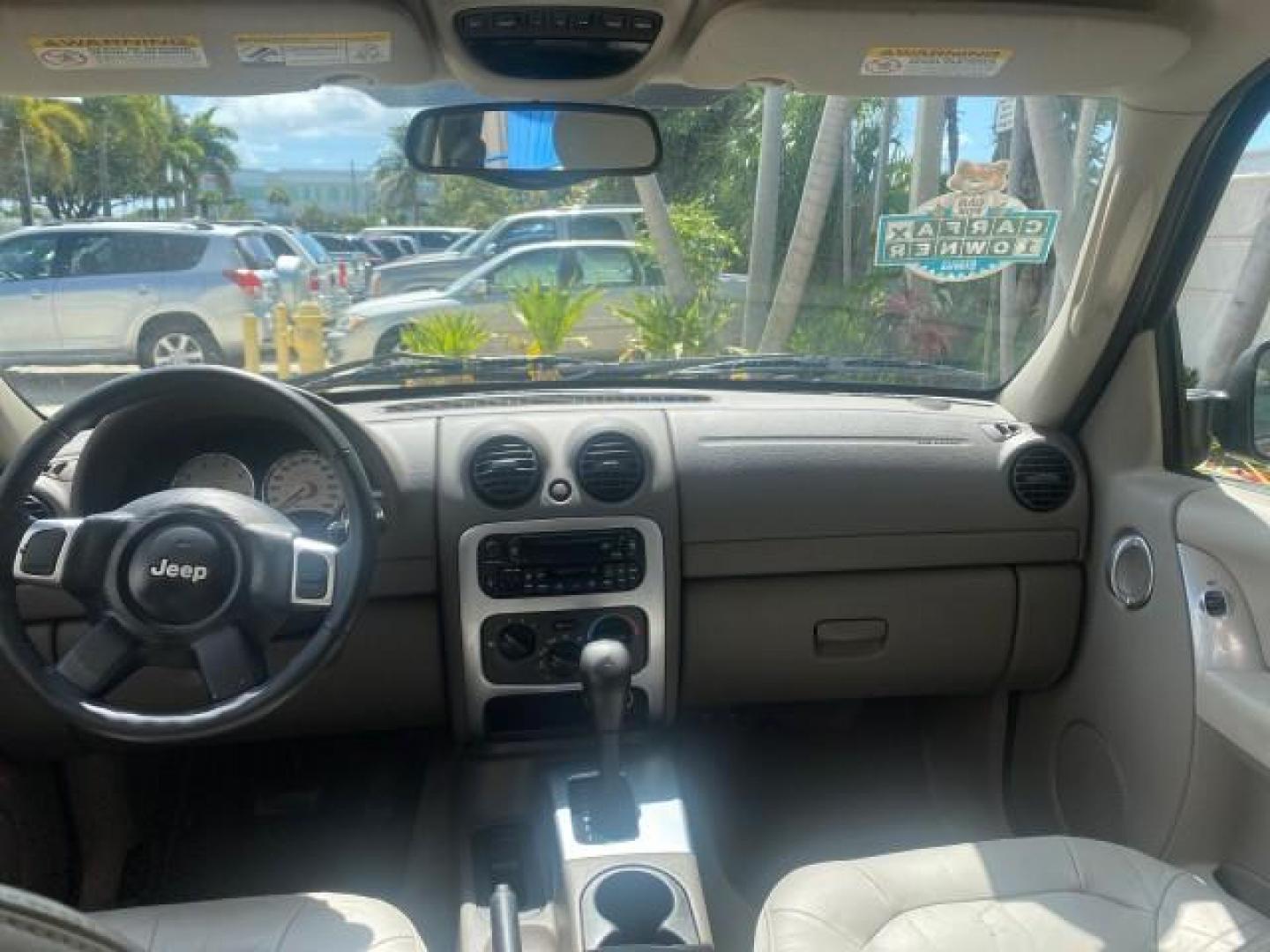 2003 Cactus Green Pearl Coat /Dark Slate Gray Jeep Liberty Limited 1 OWNER LOW MILES 71,149 (1J4GK58KX3W) with an 3.7L V6 Engine engine, Automatic transmission, located at 4701 North Dixie Hwy, Pompano Beach, FL, 33064, (954) 422-2889, 26.240938, -80.123474 - OUR WEBPAGE FLORIDACARS1.COM HAS OVER 100 PHOTOS AND FREE CARFAX LINK 2003 JEEP LIBERTY LIMITED VIN: 1J4GK58KX3W598220 1 J 4 G K 5 8 K X 3 W 5 9 8 2 2 0 4 DOOR WAGON/SPORT UTILITY 3.7L V6 F GASOLINE REAR WHEEL DRIVE Top Features Alloy Wheels Leather Seats Tow Hitch Basic Features AM/FM Stereo Air Co - Photo#68