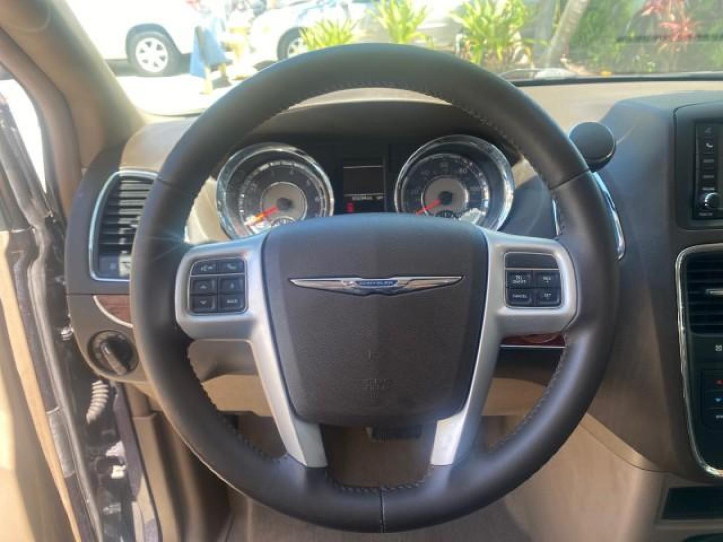 2014 Brilliant Black Crystal Pearlcoa /Dk Frost Beige/Med Beige Chrysler Town and Country Touring 1 OWNER LOW MILES 65,691 (2C4RC1BG1ER) with an 3.6L V6 Cylinder Engine engine, Automatic transmission, located at 4701 North Dixie Hwy, Pompano Beach, FL, 33064, (954) 422-2889, 26.240938, -80.123474 - OUR WEBPAGE FLORIDACARS1.COM HAS OVER 100 PHOTOS AND FREE CARFAX LINK 2014 CHRYSLER TOWN AND COUNTRY TOURING VIN: 2C4RC1BG1ER374547 2 C 4 R C 1 B G 1 E R 3 7 4 5 4 7 VAN 3.6L V6 F DOHC 24V GASOLINE FRONT WHEEL DRIVE Top Features Alloy Wheels Anniversary Edition Blind Spot Monitor Bluetooth Technolog - Photo#39