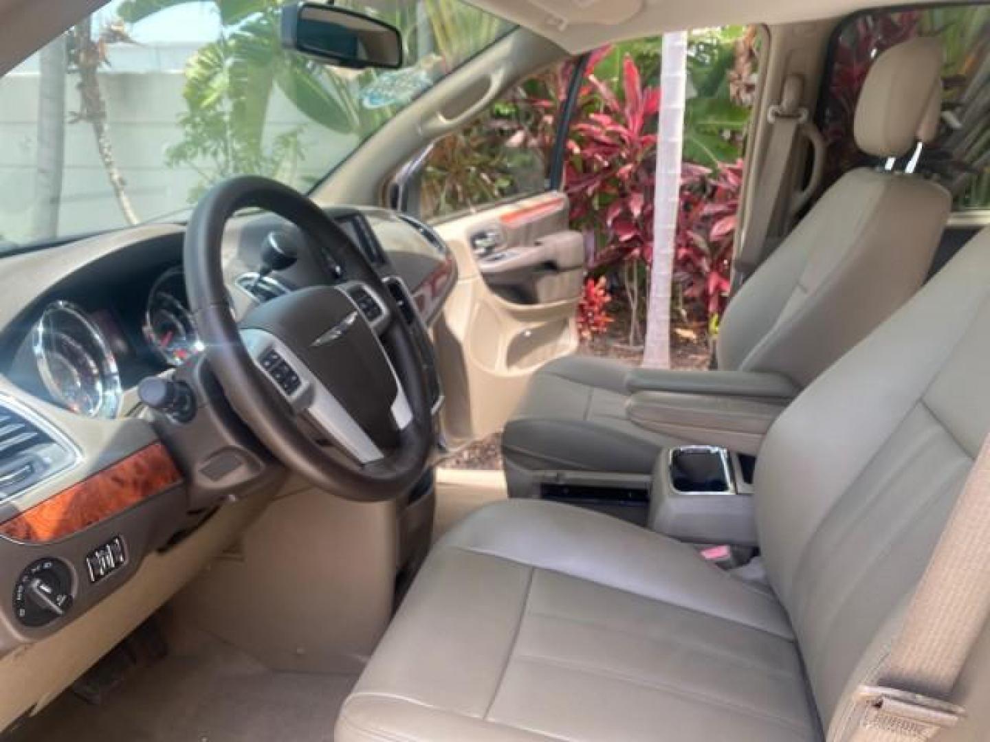 2014 Brilliant Black Crystal Pearlcoa /Dk Frost Beige/Med Beige Chrysler Town and Country Touring 1 OWNER LOW MILES 65,691 (2C4RC1BG1ER) with an 3.6L V6 Cylinder Engine engine, Automatic transmission, located at 4701 North Dixie Hwy, Pompano Beach, FL, 33064, (954) 422-2889, 26.240938, -80.123474 - OUR WEBPAGE FLORIDACARS1.COM HAS OVER 100 PHOTOS AND FREE CARFAX LINK 2014 CHRYSLER TOWN AND COUNTRY TOURING VIN: 2C4RC1BG1ER374547 2 C 4 R C 1 B G 1 E R 3 7 4 5 4 7 VAN 3.6L V6 F DOHC 24V GASOLINE FRONT WHEEL DRIVE Top Features Alloy Wheels Anniversary Edition Blind Spot Monitor Bluetooth Technolog - Photo#36