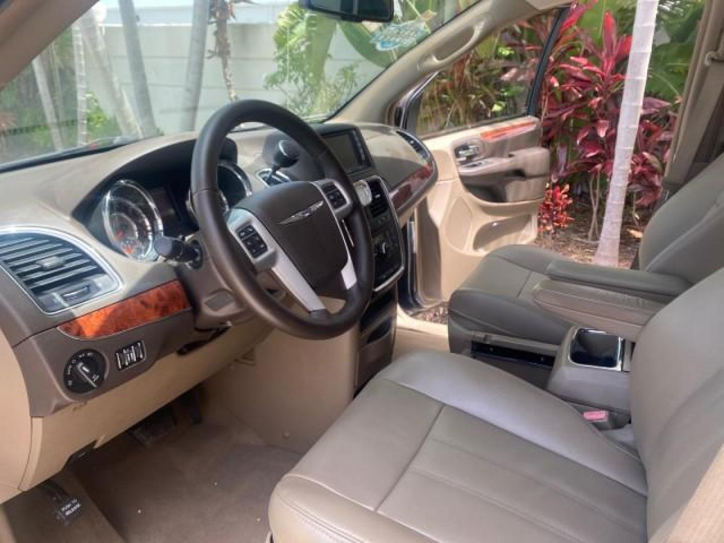 2014 Brilliant Black Crystal Pearlcoa /Dk Frost Beige/Med Beige Chrysler Town and Country Touring 1 OWNER LOW MILES 65,691 (2C4RC1BG1ER) with an 3.6L V6 Cylinder Engine engine, Automatic transmission, located at 4701 North Dixie Hwy, Pompano Beach, FL, 33064, (954) 422-2889, 26.240938, -80.123474 - OUR WEBPAGE FLORIDACARS1.COM HAS OVER 100 PHOTOS AND FREE CARFAX LINK 2014 CHRYSLER TOWN AND COUNTRY TOURING VIN: 2C4RC1BG1ER374547 2 C 4 R C 1 B G 1 E R 3 7 4 5 4 7 VAN 3.6L V6 F DOHC 24V GASOLINE FRONT WHEEL DRIVE Top Features Alloy Wheels Anniversary Edition Blind Spot Monitor Bluetooth Technolog - Photo#37