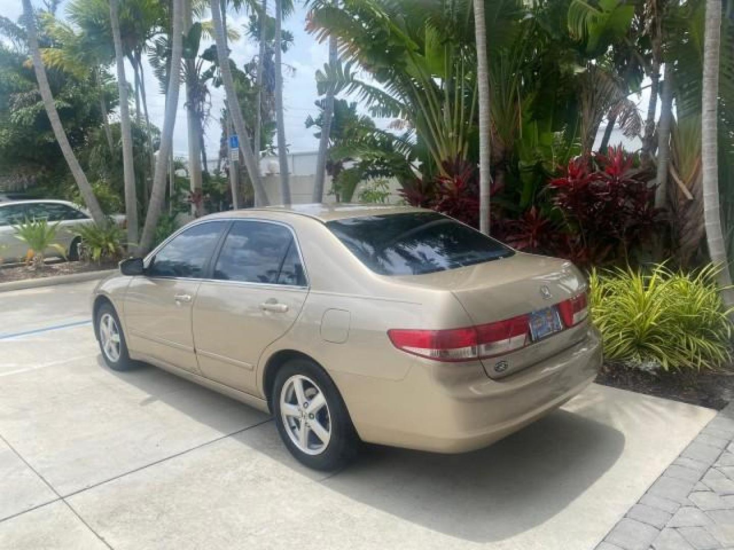 2004 Graphite Pearl /Ivory Honda Accord Sdn EX 1 OWNER LOW MILES 63,652 (1HGCM56614A) with an 2.4L DOHC MPFI 16-Valve i-VTEC I4 Engine engine, Automatic transmission, located at 4701 North Dixie Hwy, Pompano Beach, FL, 33064, (954) 422-2889, 26.240938, -80.123474 - OUR WEBPAGE FLORIDACARS1.COM HAS OVER 100 PHOTOS AND FREE CARFAX LINK 2004 HONDA ACCORD EX VIN: 1HGCM56614A033648 1 H G C M 5 6 6 1 4 A 0 3 3 6 4 8 SEDAN 4 DR 2.4L I4 F DOHC GASOLINE FRONT WHEEL DRIVE Top Features Alloy Wheels Cloth Seats Sunroof(s) Basic Features ABS Brakes AM/FM Stereo Air Conditi - Photo#5