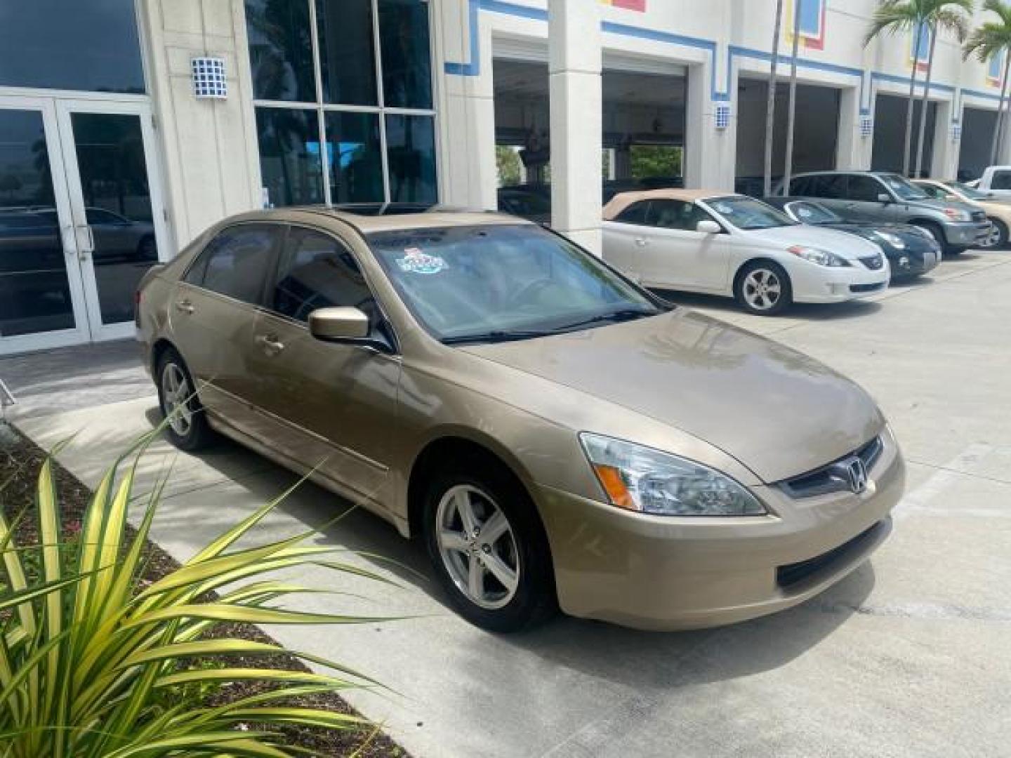 2004 Graphite Pearl /Ivory Honda Accord Sdn EX 1 OWNER LOW MILES 63,652 (1HGCM56614A) with an 2.4L DOHC MPFI 16-Valve i-VTEC I4 Engine engine, Automatic transmission, located at 4701 North Dixie Hwy, Pompano Beach, FL, 33064, (954) 422-2889, 26.240938, -80.123474 - OUR WEBPAGE FLORIDACARS1.COM HAS OVER 100 PHOTOS AND FREE CARFAX LINK 2004 HONDA ACCORD EX VIN: 1HGCM56614A033648 1 H G C M 5 6 6 1 4 A 0 3 3 6 4 8 SEDAN 4 DR 2.4L I4 F DOHC GASOLINE FRONT WHEEL DRIVE Top Features Alloy Wheels Cloth Seats Sunroof(s) Basic Features ABS Brakes AM/FM Stereo Air Conditi - Photo#24