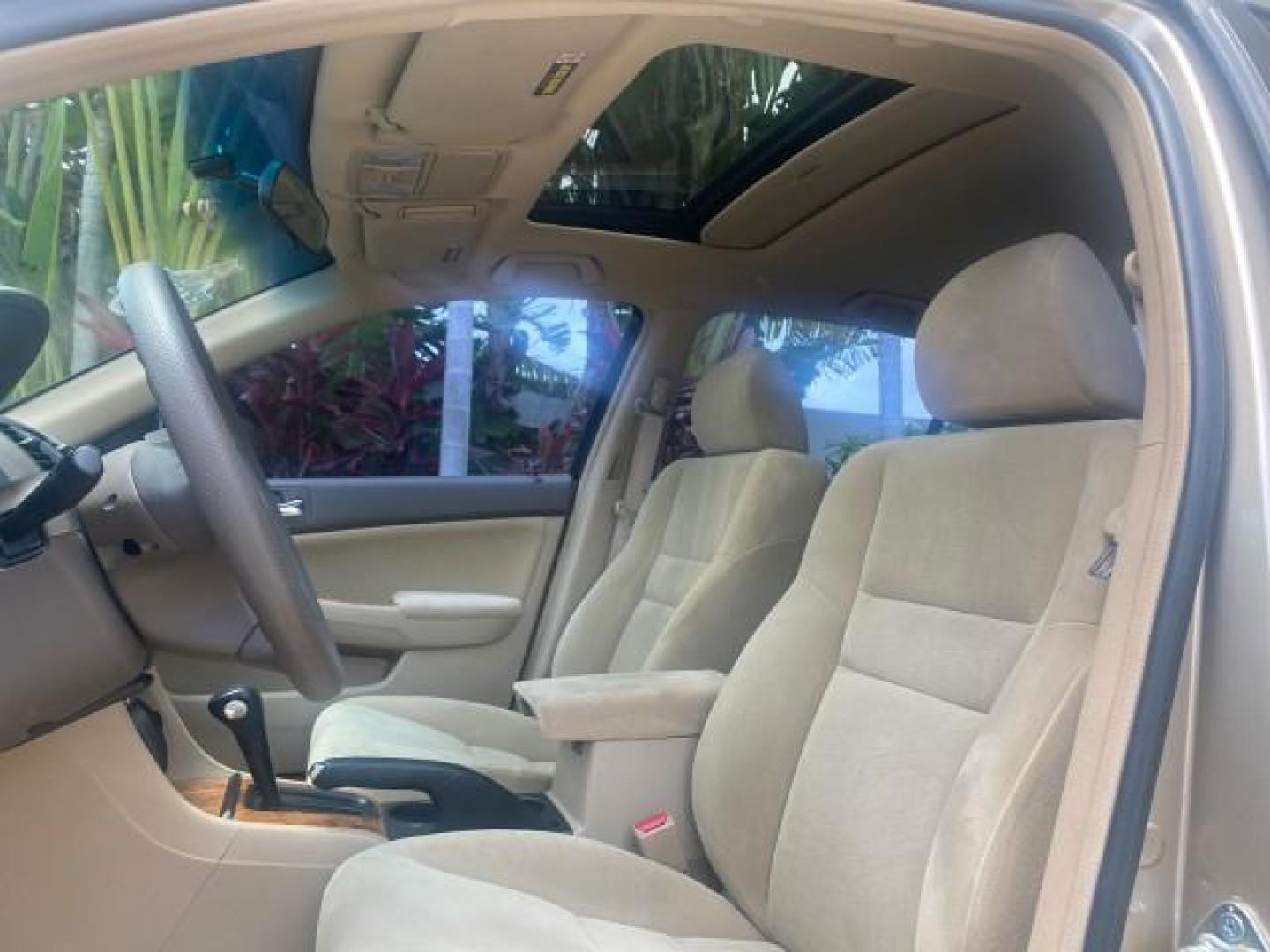 2004 Graphite Pearl /Ivory Honda Accord Sdn EX 1 OWNER LOW MILES 63,652 (1HGCM56614A) with an 2.4L DOHC MPFI 16-Valve i-VTEC I4 Engine engine, Automatic transmission, located at 4701 North Dixie Hwy, Pompano Beach, FL, 33064, (954) 422-2889, 26.240938, -80.123474 - OUR WEBPAGE FLORIDACARS1.COM HAS OVER 100 PHOTOS AND FREE CARFAX LINK 2004 HONDA ACCORD EX VIN: 1HGCM56614A033648 1 H G C M 5 6 6 1 4 A 0 3 3 6 4 8 SEDAN 4 DR 2.4L I4 F DOHC GASOLINE FRONT WHEEL DRIVE Top Features Alloy Wheels Cloth Seats Sunroof(s) Basic Features ABS Brakes AM/FM Stereo Air Conditi - Photo#32