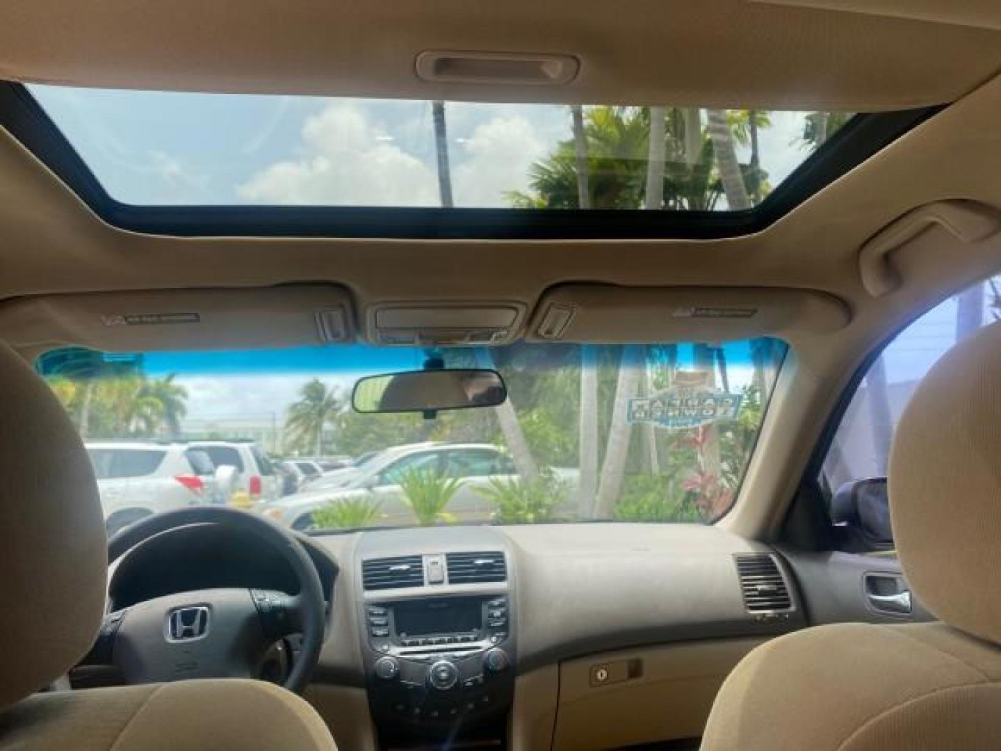 2004 Graphite Pearl /Ivory Honda Accord Sdn EX 1 OWNER LOW MILES 63,652 (1HGCM56614A) with an 2.4L DOHC MPFI 16-Valve i-VTEC I4 Engine engine, Automatic transmission, located at 4701 North Dixie Hwy, Pompano Beach, FL, 33064, (954) 422-2889, 26.240938, -80.123474 - OUR WEBPAGE FLORIDACARS1.COM HAS OVER 100 PHOTOS AND FREE CARFAX LINK 2004 HONDA ACCORD EX VIN: 1HGCM56614A033648 1 H G C M 5 6 6 1 4 A 0 3 3 6 4 8 SEDAN 4 DR 2.4L I4 F DOHC GASOLINE FRONT WHEEL DRIVE Top Features Alloy Wheels Cloth Seats Sunroof(s) Basic Features ABS Brakes AM/FM Stereo Air Conditi - Photo#73