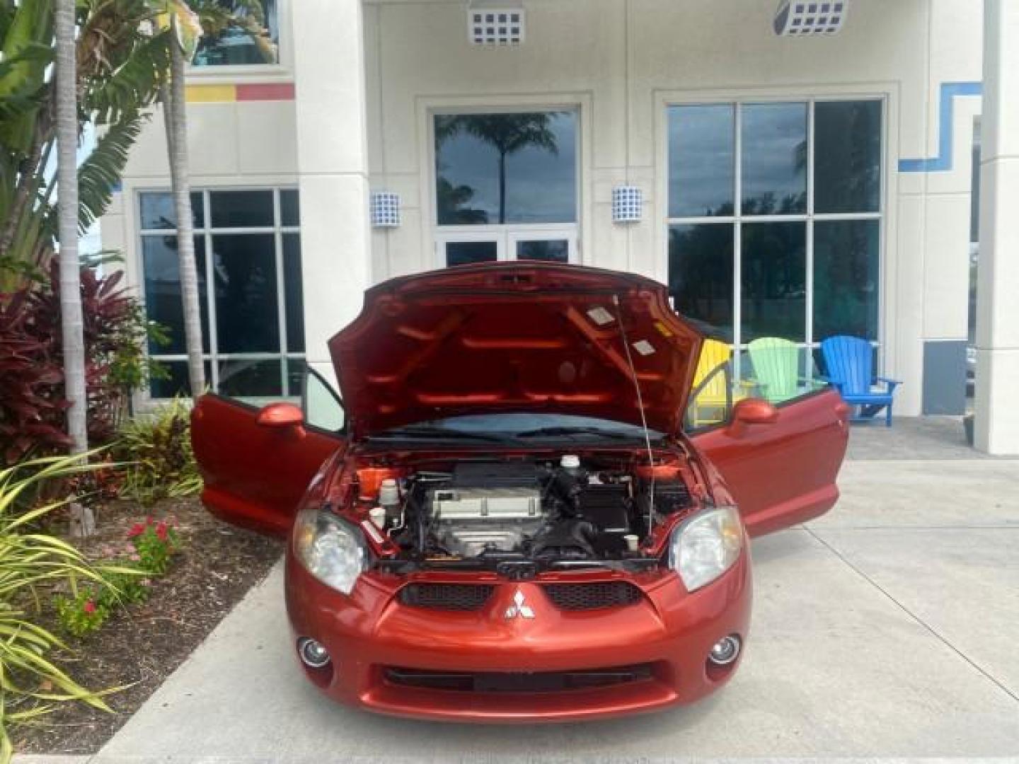 2008 Rave Red Pearl /Dark Charcoal Mitsubishi Eclipse GS LOW MILES 53,445 (4A3AL25F58E) with an 2.4L SOHC MPFI 16-Valve MIVEC I4 Engine engine, Automatic transmission, located at 4701 North Dixie Hwy, Pompano Beach, FL, 33064, (954) 422-2889, 26.240938, -80.123474 - OUR WEBPAGE FLORIDACARS1.COM HAS OVER 100 PHOTOS AND FREE CARFAX LINK 2008 MITSUBISHI ECLIPSE SPYDER GS VIN: 4A3AL25F58E038789 4 A 3 A L 2 5 F 5 8 E 0 3 8 7 8 9 CONVERTIBLE 2.4L I4 F SOHC 16V GASOLINE FRONT WHEEL DRIVE Top Features Alloy Wheels Cloth Seats Rockford Fosgate Sound Satellite Radio Read - Photo#16