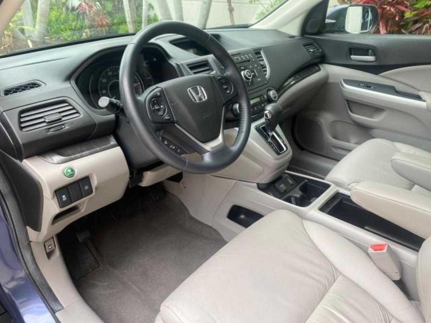 2014 Twilight Blue Metallic /Gray Honda CR-V EX-L LOW MILES 27,328 1 OWNER (2HKRM3H72EH) with an 2.4L I-4 16-Valve DOHC i-VTEC Engine engine, Automatic transmission, located at 4701 North Dixie Hwy, Pompano Beach, FL, 33064, (954) 422-2889, 26.240938, -80.123474 - OUR WEBPAGE FLORIDACARS1.COM HAS OVER 100 PHOTOS AND FREE CARFAX LINK 2014 HONDA CR-V EX-L VIN: 2HKRM3H72EH534254 2 H K R M 3 H 7 2 E H 5 3 4 2 5 4 4 DOOR WAGON/SPORT UTILITY 2.4L I4 F DOHC 16V GASOLINE FRONT WHEEL DRIVE Top Features Alloy Wheels Bluetooth Technology Front Seat Heaters Leather Seats - Photo#37