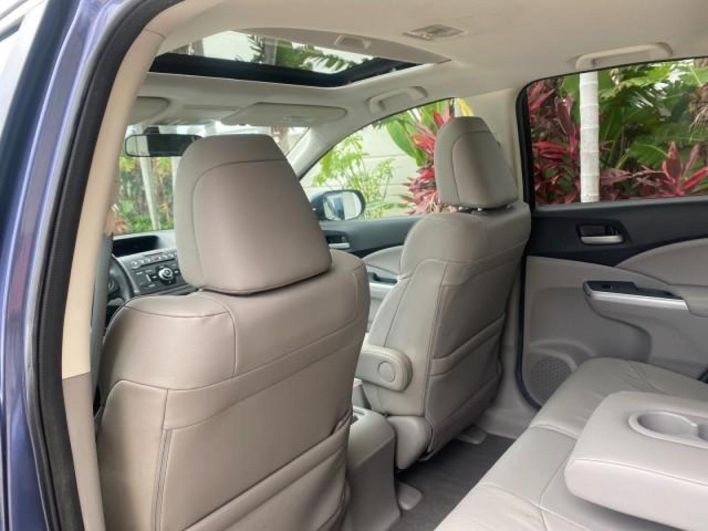 2014 Twilight Blue Metallic /Gray Honda CR-V EX-L LOW MILES 27,328 1 OWNER (2HKRM3H72EH) with an 2.4L I-4 16-Valve DOHC i-VTEC Engine engine, Automatic transmission, located at 4701 North Dixie Hwy, Pompano Beach, FL, 33064, (954) 422-2889, 26.240938, -80.123474 - OUR WEBPAGE FLORIDACARS1.COM HAS OVER 100 PHOTOS AND FREE CARFAX LINK 2014 HONDA CR-V EX-L VIN: 2HKRM3H72EH534254 2 H K R M 3 H 7 2 E H 5 3 4 2 5 4 4 DOOR WAGON/SPORT UTILITY 2.4L I4 F DOHC 16V GASOLINE FRONT WHEEL DRIVE Top Features Alloy Wheels Bluetooth Technology Front Seat Heaters Leather Seats - Photo#70