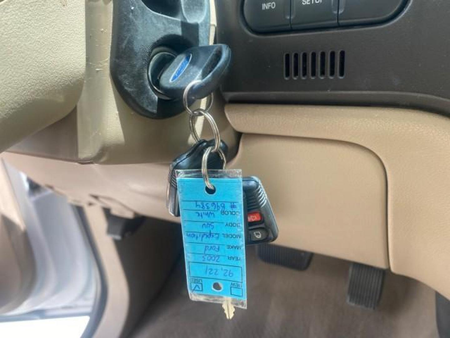 2003 Oxford White /Medium Parchment Ford Expedition Eddie Bauer 1 OWNER (1FMFU17L83L) with an 5.4L SOHC SEFI V8 Triton Engine engine, Automatic transmission, located at 4701 North Dixie Hwy, Pompano Beach, FL, 33064, (954) 422-2889, 26.240938, -80.123474 - OUR WEBPAGE FLORIDACARS1.COM HAS OVER 100 PHOTOS AND FREE CARFAX LINK 2003 FORD EXPEDITION EDDIE BAUER VIN: 1FMFU17L83LB96384 1 F M F U 1 7 L 8 3 L B 9 6 3 8 4 4 DOOR WAGON/SPORT UTILITY 5.4L V8 F SOHC 16V GASOLINE REAR WHEEL DRIVE Top Features Alloy Wheels Audiophile Sound System Front Seat Heaters - Photo#47