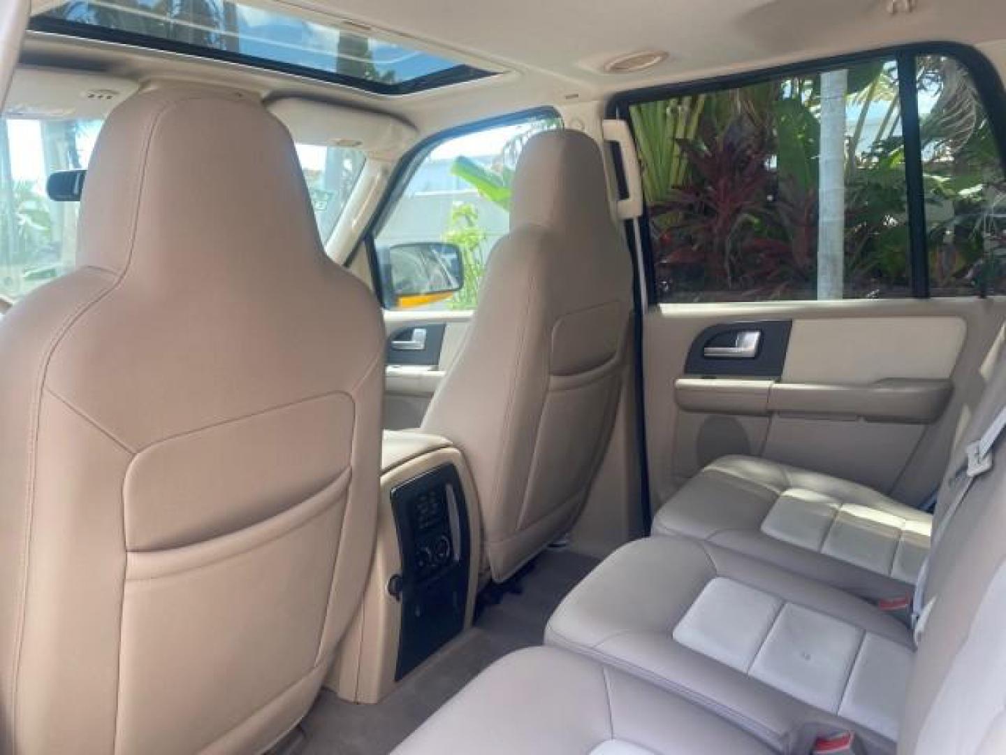 2003 Oxford White /Medium Parchment Ford Expedition Eddie Bauer 1 OWNER (1FMFU17L83L) with an 5.4L SOHC SEFI V8 Triton Engine engine, Automatic transmission, located at 4701 North Dixie Hwy, Pompano Beach, FL, 33064, (954) 422-2889, 26.240938, -80.123474 - OUR WEBPAGE FLORIDACARS1.COM HAS OVER 100 PHOTOS AND FREE CARFAX LINK 2003 FORD EXPEDITION EDDIE BAUER VIN: 1FMFU17L83LB96384 1 F M F U 1 7 L 8 3 L B 9 6 3 8 4 4 DOOR WAGON/SPORT UTILITY 5.4L V8 F SOHC 16V GASOLINE REAR WHEEL DRIVE Top Features Alloy Wheels Audiophile Sound System Front Seat Heaters - Photo#78