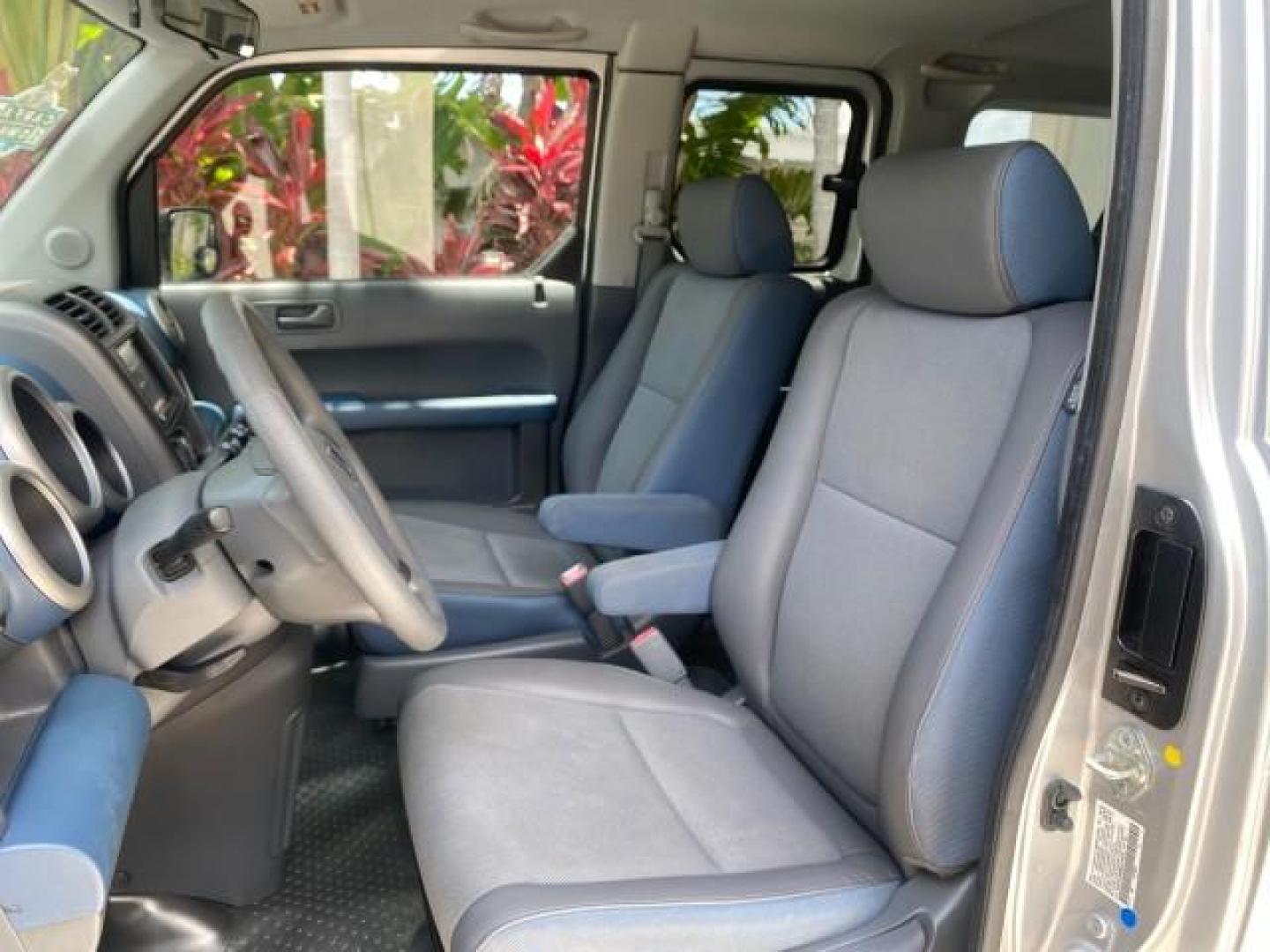 2006 Atomic Blue Metallic /Gray/Blue Honda Element EX LOW MILES 51,488 1 OWNER (5J6YH18666L) with an 2.4L DOHC MPFI 16-Valve i-VTEC I4 Engine engine, Automatic transmission, located at 4701 North Dixie Hwy, Pompano Beach, FL, 33064, (954) 422-2889, 26.240938, -80.123474 - OUR WEBPAGE FLORIDACARS1.COM HAS OVER 100 PHOTOS AND FREE CARFAX LINK 2006 HONDA ELEMENT EX AUTO CHECK 1 OWNER VIN: 5J6YH18666L014478 5 J 6 Y H 1 8 6 6 6 L 0 1 4 4 7 8 4 DOOR WAGON/SPORT UTILITY 2.4L I4 F DOHC 16V GASOLINE FRONT WHEEL DRIVE Top Features Alloy Wheels Bluetooth Technology Cloth Seats - Photo#32