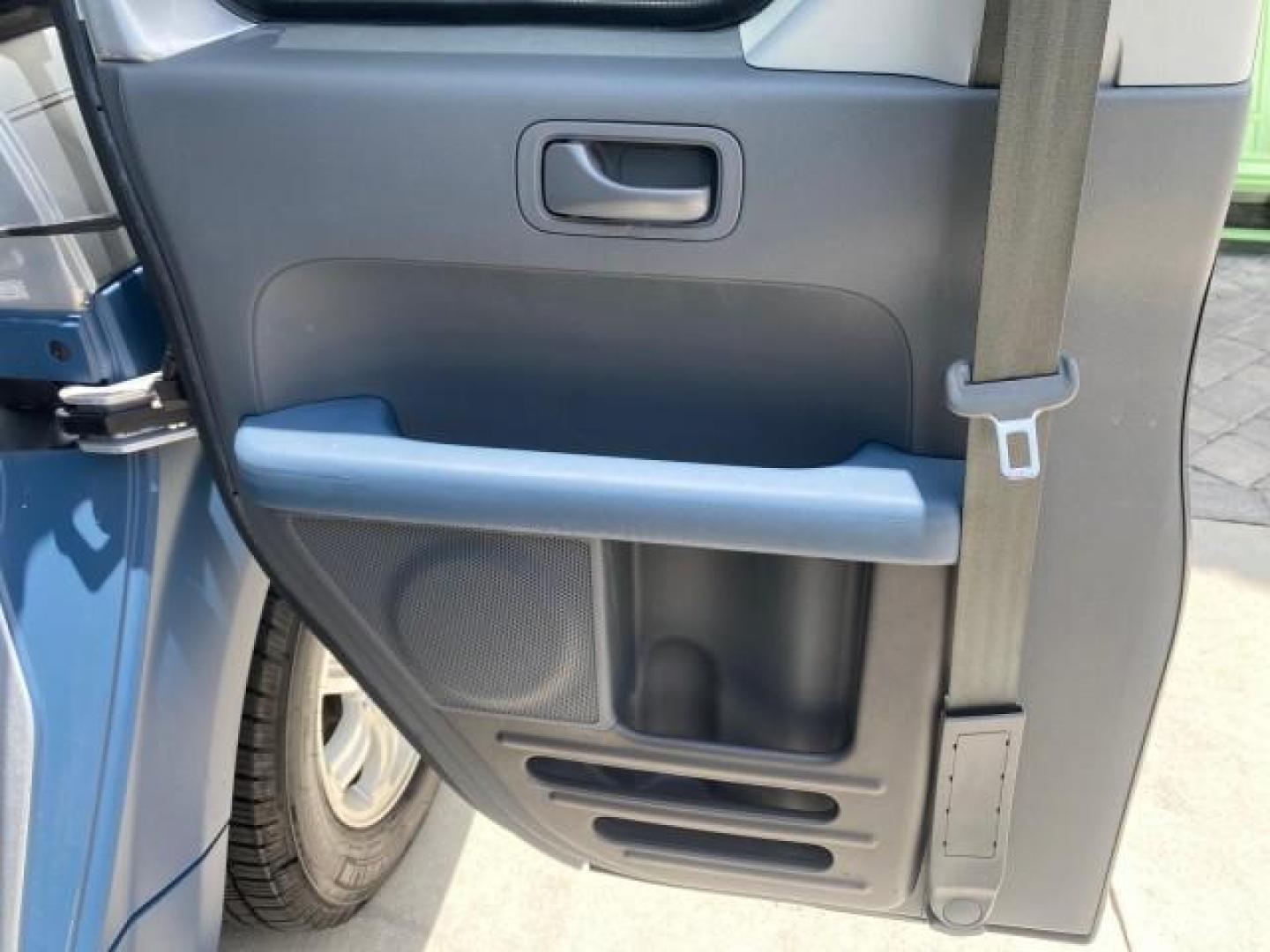 2006 Atomic Blue Metallic /Gray/Blue Honda Element EX LOW MILES 51,488 1 OWNER (5J6YH18666L) with an 2.4L DOHC MPFI 16-Valve i-VTEC I4 Engine engine, Automatic transmission, located at 4701 North Dixie Hwy, Pompano Beach, FL, 33064, (954) 422-2889, 26.240938, -80.123474 - OUR WEBPAGE FLORIDACARS1.COM HAS OVER 100 PHOTOS AND FREE CARFAX LINK 2006 HONDA ELEMENT EX AUTO CHECK 1 OWNER VIN: 5J6YH18666L014478 5 J 6 Y H 1 8 6 6 6 L 0 1 4 4 7 8 4 DOOR WAGON/SPORT UTILITY 2.4L I4 F DOHC 16V GASOLINE FRONT WHEEL DRIVE Top Features Alloy Wheels Bluetooth Technology Cloth Seats - Photo#60