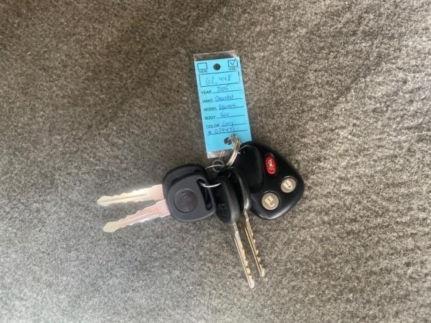 2005 Galaxy Silver Metallic /Light Gray Chevrolet Equinox LT LOW MILES 62,448 (2CNDL63F956) with an 3.4L 3400 V6 Engine engine, Automatic transmission, located at 4701 North Dixie Hwy, Pompano Beach, FL, 33064, (954) 422-2889, 26.240938, -80.123474 - OUR WEBPAGE FLORIDACARS1.COM HAS OVER 100 PHOTOS AND FREE CARFAX LINK 2005 CHEVROLET EQUINOX LT VIN: 2CNDL63F956029471 2 C N D L 6 3 F 9 5 6 0 2 9 4 7 1 4 DOOR WAGON/SPORT UTILITY 3.4L V6 F GASOLINE FRONT WHEEL DRIVE Top Features Alloy Wheels Leather Seats Basic Features ABS Brakes AM/FM Stereo Air - Photo#23