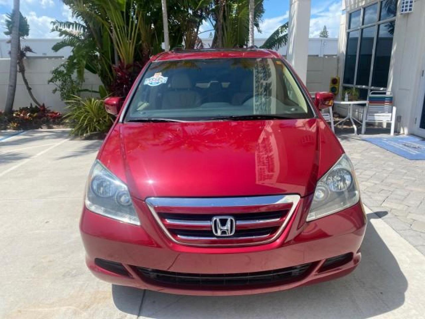 2006 Red Rock Pearl /Ivory Honda Odyssey EX-L 1 OWNER FLORIDA (5FNRL38646B) with an 3.5L SOHC MPFI 24-Valve i-VTEC V6 Engine engine, Automatic transmission, located at 4701 North Dixie Hwy, Pompano Beach, FL, 33064, (954) 422-2889, 26.240938, -80.123474 - OUR WEBPAGE FLORIDACARS1.COM HAS OVER 100 PHOTOS AND FREE CARFAX LINK 2006 HONDA ODYSSEY EX-L VIN: 5FNRL38646B441326 5 F N R L 3 8 6 4 6 B 4 4 1 3 2 6 VAN 3.5L V6 F SOHC 24V GASOLINE FRONT WHEEL DRIVE Top Features Alloy Wheels Fold-Away Third Row Front Seat Heaters Leather Seats Quad Seats Rear Air - Photo#2