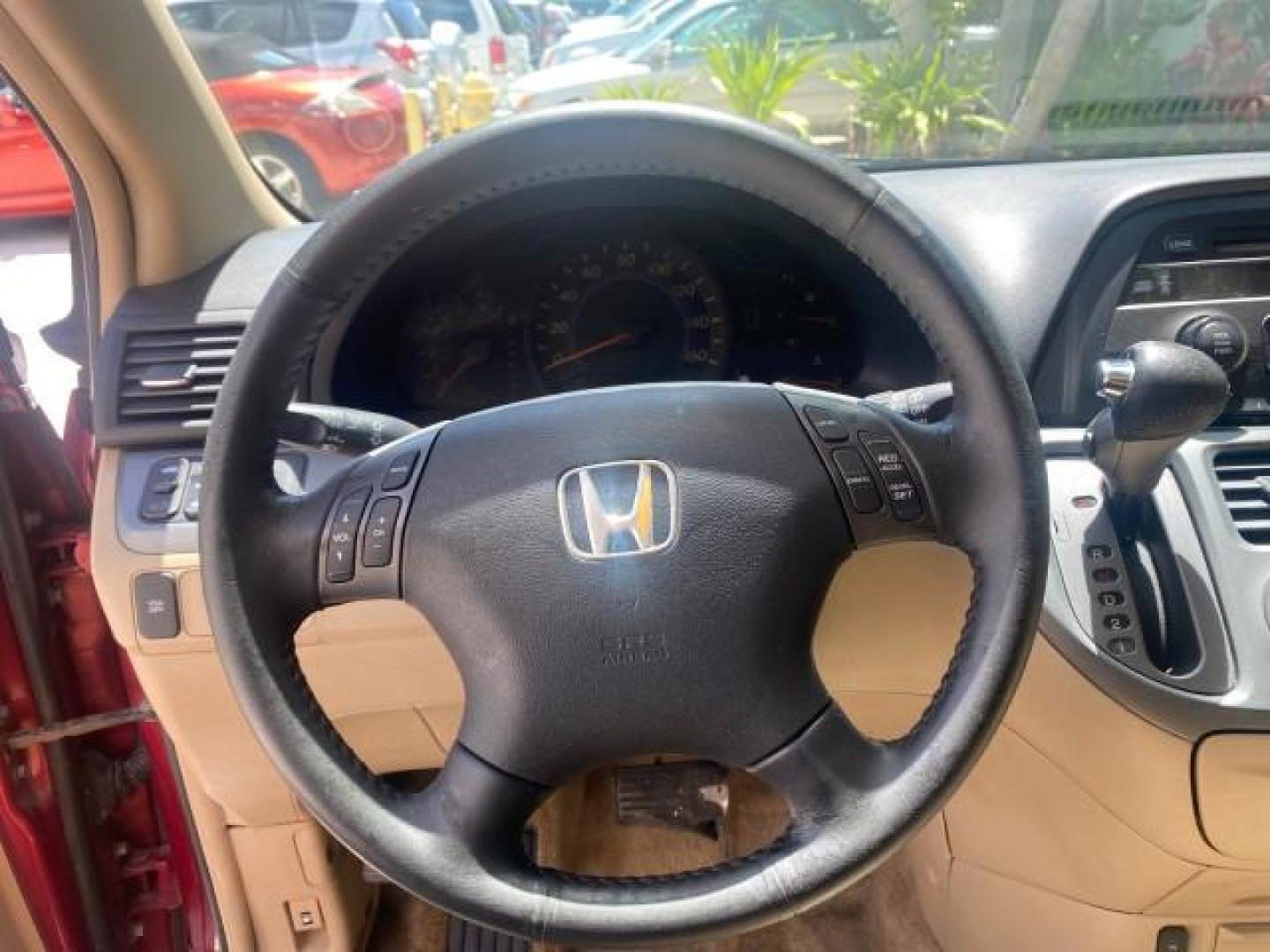 2006 Red Rock Pearl /Ivory Honda Odyssey EX-L 1 OWNER FLORIDA (5FNRL38646B) with an 3.5L SOHC MPFI 24-Valve i-VTEC V6 Engine engine, Automatic transmission, located at 4701 North Dixie Hwy, Pompano Beach, FL, 33064, (954) 422-2889, 26.240938, -80.123474 - OUR WEBPAGE FLORIDACARS1.COM HAS OVER 100 PHOTOS AND FREE CARFAX LINK 2006 HONDA ODYSSEY EX-L VIN: 5FNRL38646B441326 5 F N R L 3 8 6 4 6 B 4 4 1 3 2 6 VAN 3.5L V6 F SOHC 24V GASOLINE FRONT WHEEL DRIVE Top Features Alloy Wheels Fold-Away Third Row Front Seat Heaters Leather Seats Quad Seats Rear Air - Photo#38