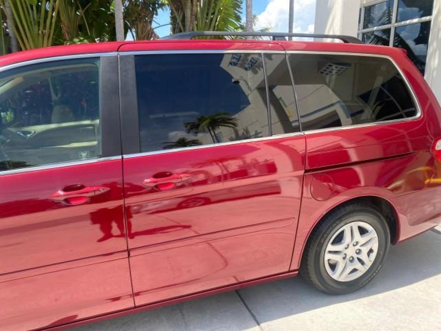 2006 Red Rock Pearl /Ivory Honda Odyssey EX-L 1 OWNER FLORIDA (5FNRL38646B) with an 3.5L SOHC MPFI 24-Valve i-VTEC V6 Engine engine, Automatic transmission, located at 4701 North Dixie Hwy, Pompano Beach, FL, 33064, (954) 422-2889, 26.240938, -80.123474 - OUR WEBPAGE FLORIDACARS1.COM HAS OVER 100 PHOTOS AND FREE CARFAX LINK 2006 HONDA ODYSSEY EX-L VIN: 5FNRL38646B441326 5 F N R L 3 8 6 4 6 B 4 4 1 3 2 6 VAN 3.5L V6 F SOHC 24V GASOLINE FRONT WHEEL DRIVE Top Features Alloy Wheels Fold-Away Third Row Front Seat Heaters Leather Seats Quad Seats Rear Air - Photo#63