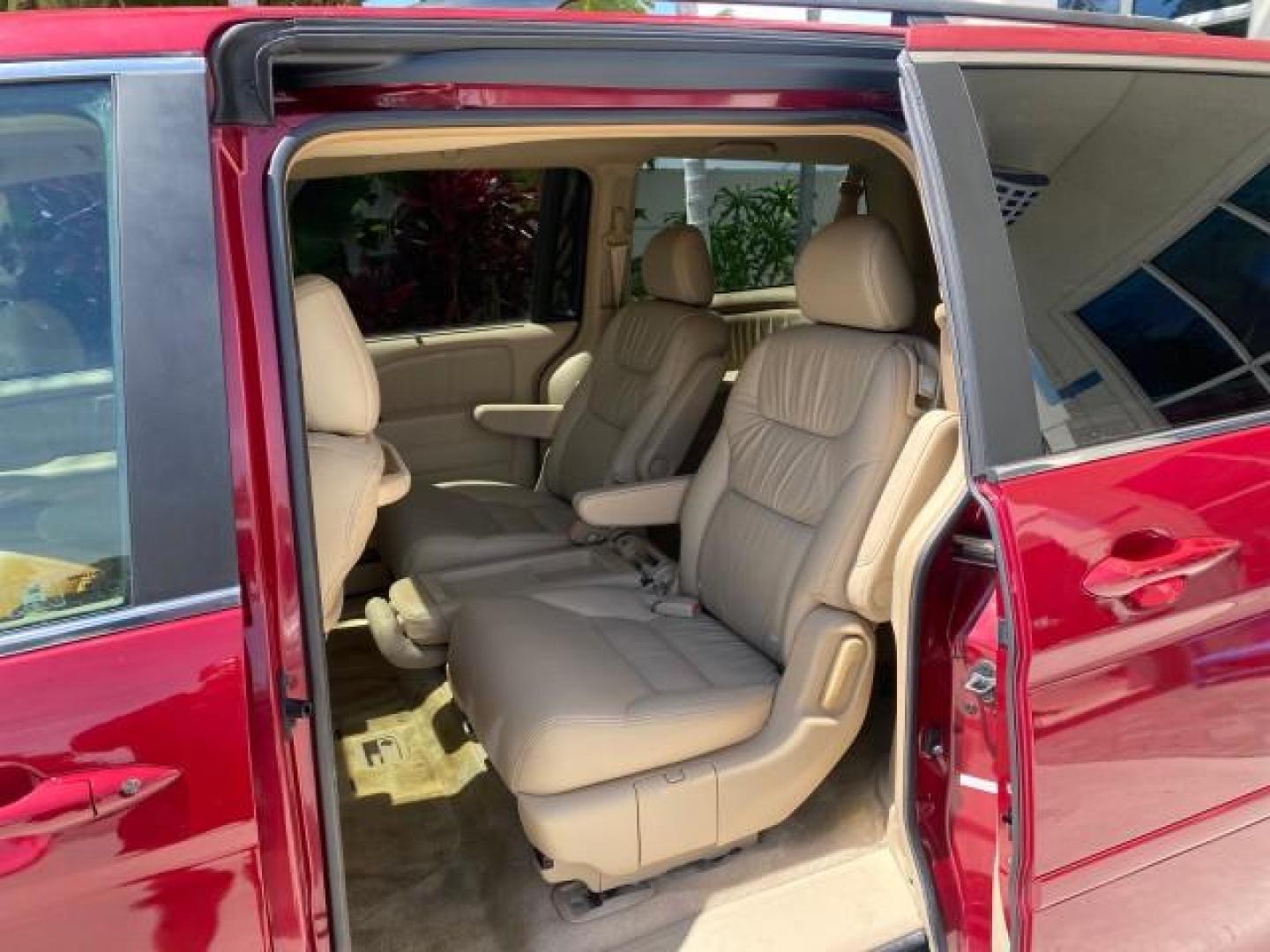 2006 Red Rock Pearl /Ivory Honda Odyssey EX-L 1 OWNER FLORIDA (5FNRL38646B) with an 3.5L SOHC MPFI 24-Valve i-VTEC V6 Engine engine, Automatic transmission, located at 4701 North Dixie Hwy, Pompano Beach, FL, 33064, (954) 422-2889, 26.240938, -80.123474 - OUR WEBPAGE FLORIDACARS1.COM HAS OVER 100 PHOTOS AND FREE CARFAX LINK 2006 HONDA ODYSSEY EX-L VIN: 5FNRL38646B441326 5 F N R L 3 8 6 4 6 B 4 4 1 3 2 6 VAN 3.5L V6 F SOHC 24V GASOLINE FRONT WHEEL DRIVE Top Features Alloy Wheels Fold-Away Third Row Front Seat Heaters Leather Seats Quad Seats Rear Air - Photo#65