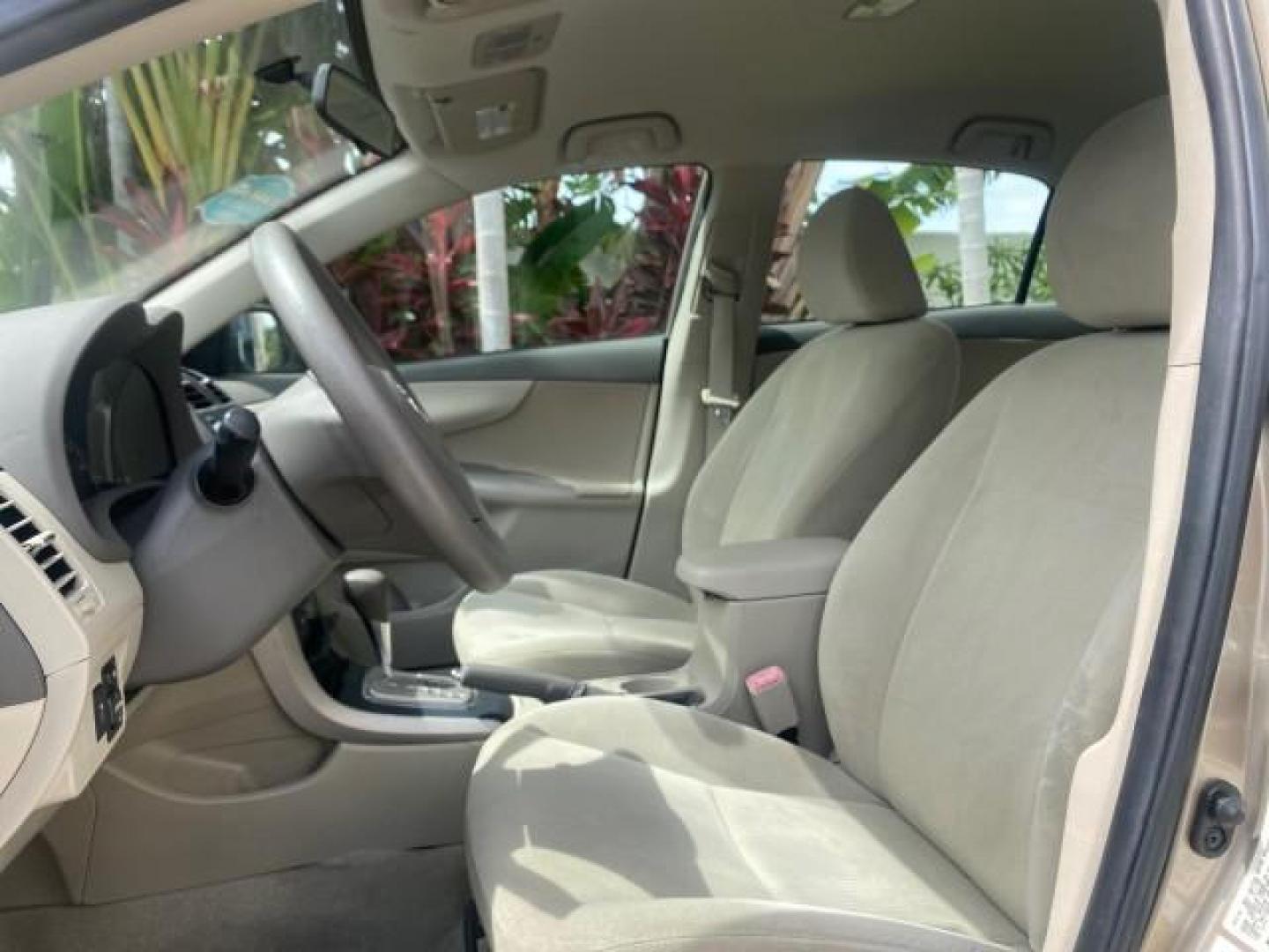 2010 Desert Sand Mica /Bisque Toyota Corolla LE LOW MILES 37,834 (1NXBU4EE1AZ) with an 1.8L DOHC SFI 16-Valve VVT-i 4-Cyl Engine engine, Automatic transmission, located at 4701 North Dixie Hwy, Pompano Beach, FL, 33064, (954) 422-2889, 26.240938, -80.123474 - OUR WEBPAGE FLORIDACARS1.COM HAS OVER 100 PHOTOS AND FREE CARFAX LINK 2010 TOYOTA COROLLA LE 35 mpg VIN: 1NXBU4EE1AZ270742 1 N X B U 4 E E 1 A Z 2 7 0 7 4 2 SEDAN 4 DR 1.8L I4 F DOHC 16V GASOLINE FRONT WHEEL DRIVE Top Features Cloth Seats Satellite Radio Ready Basic Features ABS Brakes AM/FM Stereo - Photo#32