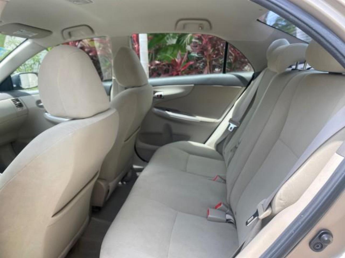 2010 Desert Sand Mica /Bisque Toyota Corolla LE LOW MILES 37,834 (1NXBU4EE1AZ) with an 1.8L DOHC SFI 16-Valve VVT-i 4-Cyl Engine engine, Automatic transmission, located at 4701 North Dixie Hwy, Pompano Beach, FL, 33064, (954) 422-2889, 26.240938, -80.123474 - OUR WEBPAGE FLORIDACARS1.COM HAS OVER 100 PHOTOS AND FREE CARFAX LINK 2010 TOYOTA COROLLA LE 35 mpg VIN: 1NXBU4EE1AZ270742 1 N X B U 4 E E 1 A Z 2 7 0 7 4 2 SEDAN 4 DR 1.8L I4 F DOHC 16V GASOLINE FRONT WHEEL DRIVE Top Features Cloth Seats Satellite Radio Ready Basic Features ABS Brakes AM/FM Stereo - Photo#67
