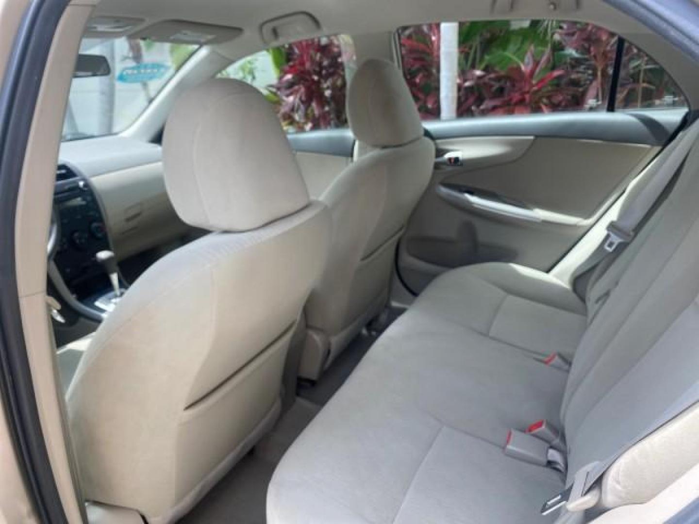 2010 Desert Sand Mica /Bisque Toyota Corolla LE LOW MILES 37,834 (1NXBU4EE1AZ) with an 1.8L DOHC SFI 16-Valve VVT-i 4-Cyl Engine engine, Automatic transmission, located at 4701 North Dixie Hwy, Pompano Beach, FL, 33064, (954) 422-2889, 26.240938, -80.123474 - OUR WEBPAGE FLORIDACARS1.COM HAS OVER 100 PHOTOS AND FREE CARFAX LINK 2010 TOYOTA COROLLA LE 35 mpg VIN: 1NXBU4EE1AZ270742 1 N X B U 4 E E 1 A Z 2 7 0 7 4 2 SEDAN 4 DR 1.8L I4 F DOHC 16V GASOLINE FRONT WHEEL DRIVE Top Features Cloth Seats Satellite Radio Ready Basic Features ABS Brakes AM/FM Stereo - Photo#68