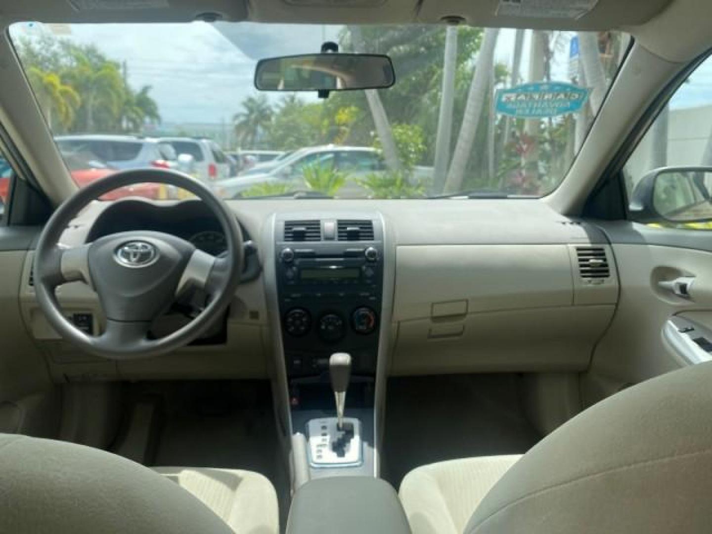 2010 Desert Sand Mica /Bisque Toyota Corolla LE LOW MILES 37,834 (1NXBU4EE1AZ) with an 1.8L DOHC SFI 16-Valve VVT-i 4-Cyl Engine engine, Automatic transmission, located at 4701 North Dixie Hwy, Pompano Beach, FL, 33064, (954) 422-2889, 26.240938, -80.123474 - OUR WEBPAGE FLORIDACARS1.COM HAS OVER 100 PHOTOS AND FREE CARFAX LINK 2010 TOYOTA COROLLA LE 35 mpg VIN: 1NXBU4EE1AZ270742 1 N X B U 4 E E 1 A Z 2 7 0 7 4 2 SEDAN 4 DR 1.8L I4 F DOHC 16V GASOLINE FRONT WHEEL DRIVE Top Features Cloth Seats Satellite Radio Ready Basic Features ABS Brakes AM/FM Stereo - Photo#72