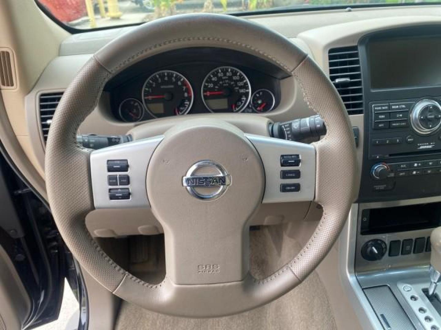 2008 Super Black Metallic /Cafe Latte Nissan Pathfinder 4X4 SE 1 OWNER LOW MILES 52,889 (5N1AR18B58C) with an 4.0L DOHC 24-Valve V6 Engine engine, Automatic transmission, located at 4701 North Dixie Hwy, Pompano Beach, FL, 33064, (954) 422-2889, 26.240938, -80.123474 - OUR WEBPAGE FLORIDACARS1.COM HAS OVER 100 PHOTOS AND FREE CARFAX LINK 2008 NISSAN PATHFINDER S VIN: 5N1AR18B58C629944 5 N 1 A R 1 8 B 5 8 C 6 2 9 9 4 4 4 DOOR WAGON/SPORT UTILITY 4.0L V6 F DOHC 24V GASOLINE ALL WHEEL DRIVE Top Features 4WD/AWD Alloy Wheels BOSE Sound System Cloth Seats Fold-Away Thi - Photo#38