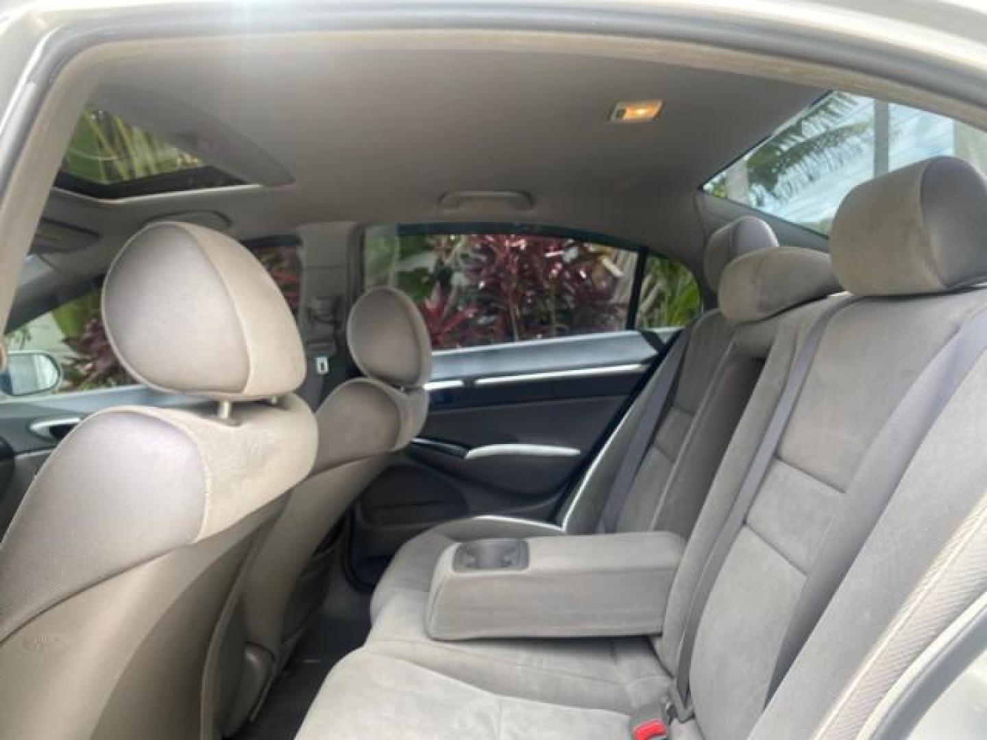 2008 Galaxy Gray Metallic /Gray Honda Civic Sdn 5 SPD EX LOW MILES 45,323 (1HGFA15818L) with an 1.8L SOHC MPFI 16-Valve i-VTEC I4 Engine engine, Manual transmission, located at 4701 North Dixie Hwy, Pompano Beach, FL, 33064, (954) 422-2889, 26.240938, -80.123474 - OUR WEBPAGE FLORIDACARS1.COM HAS OVER 100 PHOTOS AND FREE CARFAX LINK 2008 HONDA CIVIC EX VIN: 1HGFA15818L077404 1 H G F A 1 5 8 1 8 L 0 7 7 4 0 4 SEDAN 4 DR 1.8L I4 F SOHC 16V GASOLINE FRONT WHEEL DRIVE Top Features Alloy Wheels Cloth Seats Sunroof(s) Basic Features ABS Brakes AM/FM Stereo Air Cond - Photo#70