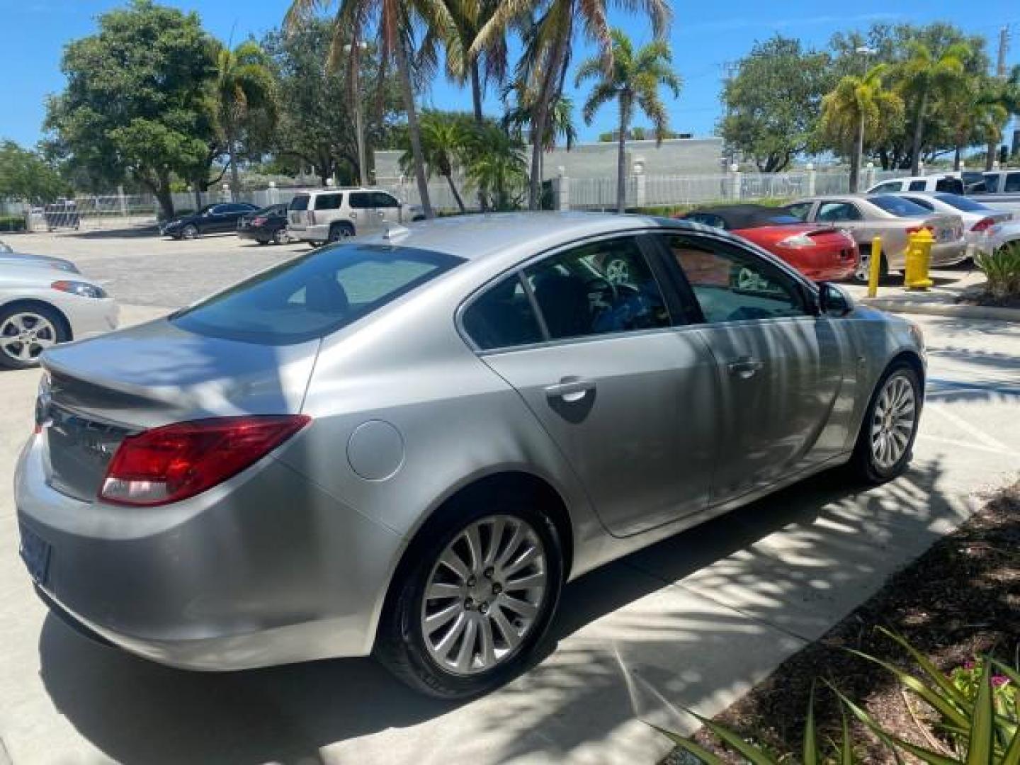 2011 Quicksilver Metallic /Ebony Buick Regal CXL LOW MILES 66,819 (W04GN5EC3B1) with an 2.4L Ecotec DOHC 4-Cyl SIDI Spark Ignition DI Engine engine, Automatic transmission, located at 4701 North Dixie Hwy, Pompano Beach, FL, 33064, (954) 422-2889, 26.240938, -80.123474 - OUR WEBPAGE FLORIDACARS1.COM HAS OVER 100 PHOTOS AND FREE CARFAX LINK 2011 BUICK REGAL CXL VIN: W04GN5EC3B1005460 W 0 4 G N 5 E C 3 B 1 0 0 5 4 6 0 SEDAN 4 DR 2.4L I4 F DOHC 16V 30 MPG GASOLINE FRONT WHEEL DRIVE Top Features Alloy Wheels Bluetooth Technology Comfort Package Convenience Package Front - Photo#7