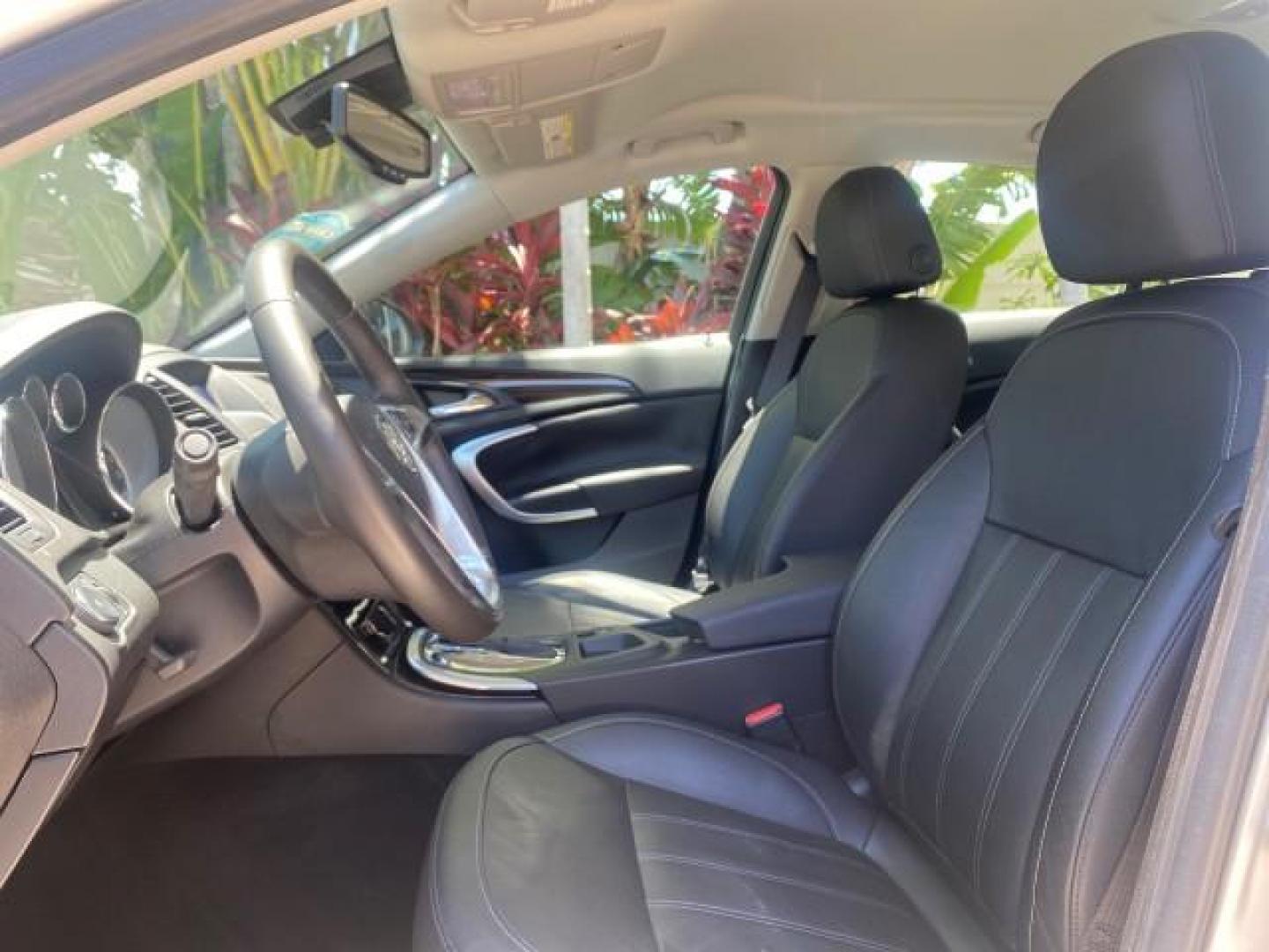 2011 Quicksilver Metallic /Ebony Buick Regal CXL LOW MILES 66,819 (W04GN5EC3B1) with an 2.4L Ecotec DOHC 4-Cyl SIDI Spark Ignition DI Engine engine, Automatic transmission, located at 4701 North Dixie Hwy, Pompano Beach, FL, 33064, (954) 422-2889, 26.240938, -80.123474 - OUR WEBPAGE FLORIDACARS1.COM HAS OVER 100 PHOTOS AND FREE CARFAX LINK 2011 BUICK REGAL CXL VIN: W04GN5EC3B1005460 W 0 4 G N 5 E C 3 B 1 0 0 5 4 6 0 SEDAN 4 DR 2.4L I4 F DOHC 16V 30 MPG GASOLINE FRONT WHEEL DRIVE Top Features Alloy Wheels Bluetooth Technology Comfort Package Convenience Package Front - Photo#33