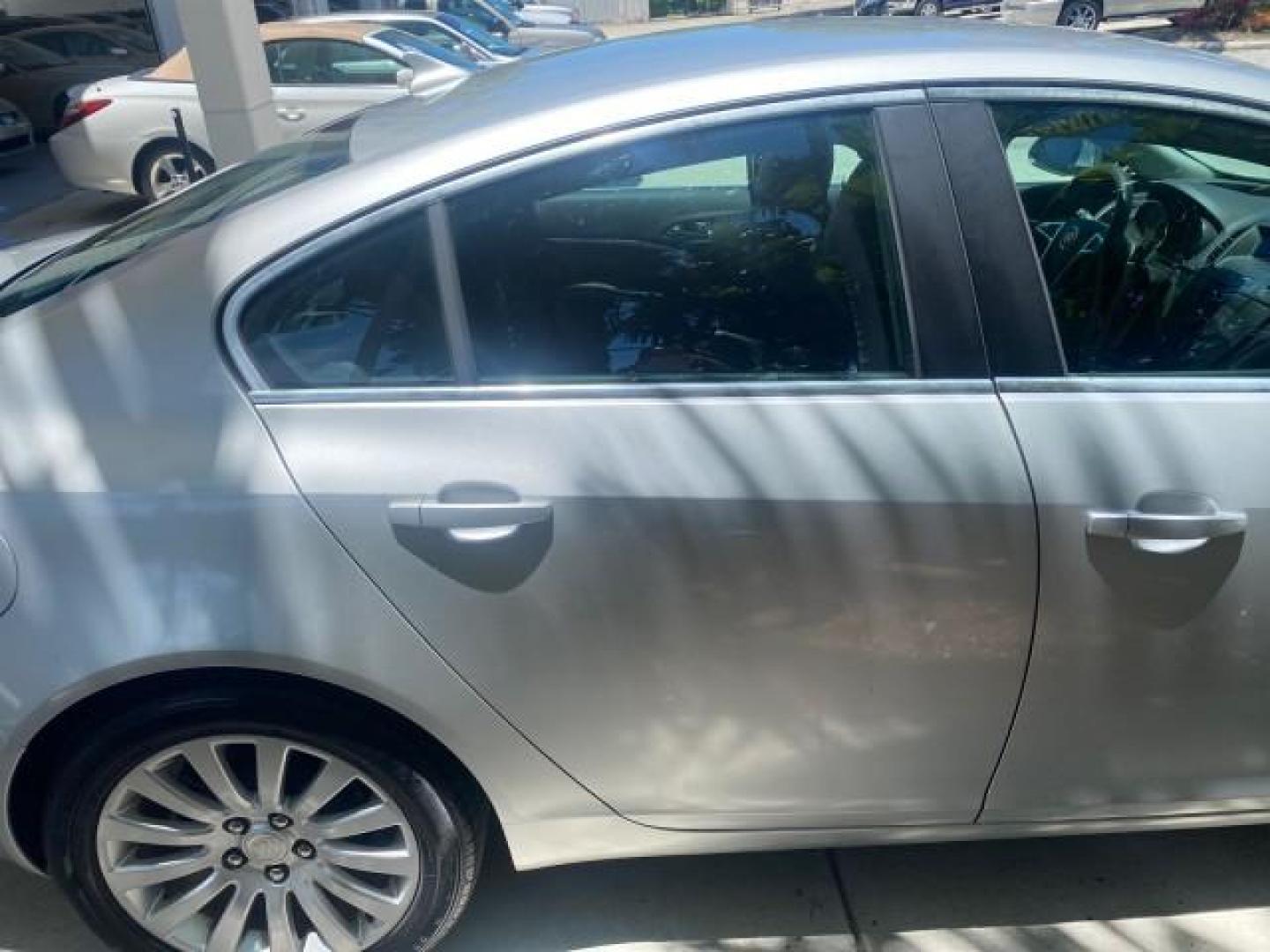 2011 Quicksilver Metallic /Ebony Buick Regal CXL LOW MILES 66,819 (W04GN5EC3B1) with an 2.4L Ecotec DOHC 4-Cyl SIDI Spark Ignition DI Engine engine, Automatic transmission, located at 4701 North Dixie Hwy, Pompano Beach, FL, 33064, (954) 422-2889, 26.240938, -80.123474 - OUR WEBPAGE FLORIDACARS1.COM HAS OVER 100 PHOTOS AND FREE CARFAX LINK 2011 BUICK REGAL CXL VIN: W04GN5EC3B1005460 W 0 4 G N 5 E C 3 B 1 0 0 5 4 6 0 SEDAN 4 DR 2.4L I4 F DOHC 16V 30 MPG GASOLINE FRONT WHEEL DRIVE Top Features Alloy Wheels Bluetooth Technology Comfort Package Convenience Package Front - Photo#82