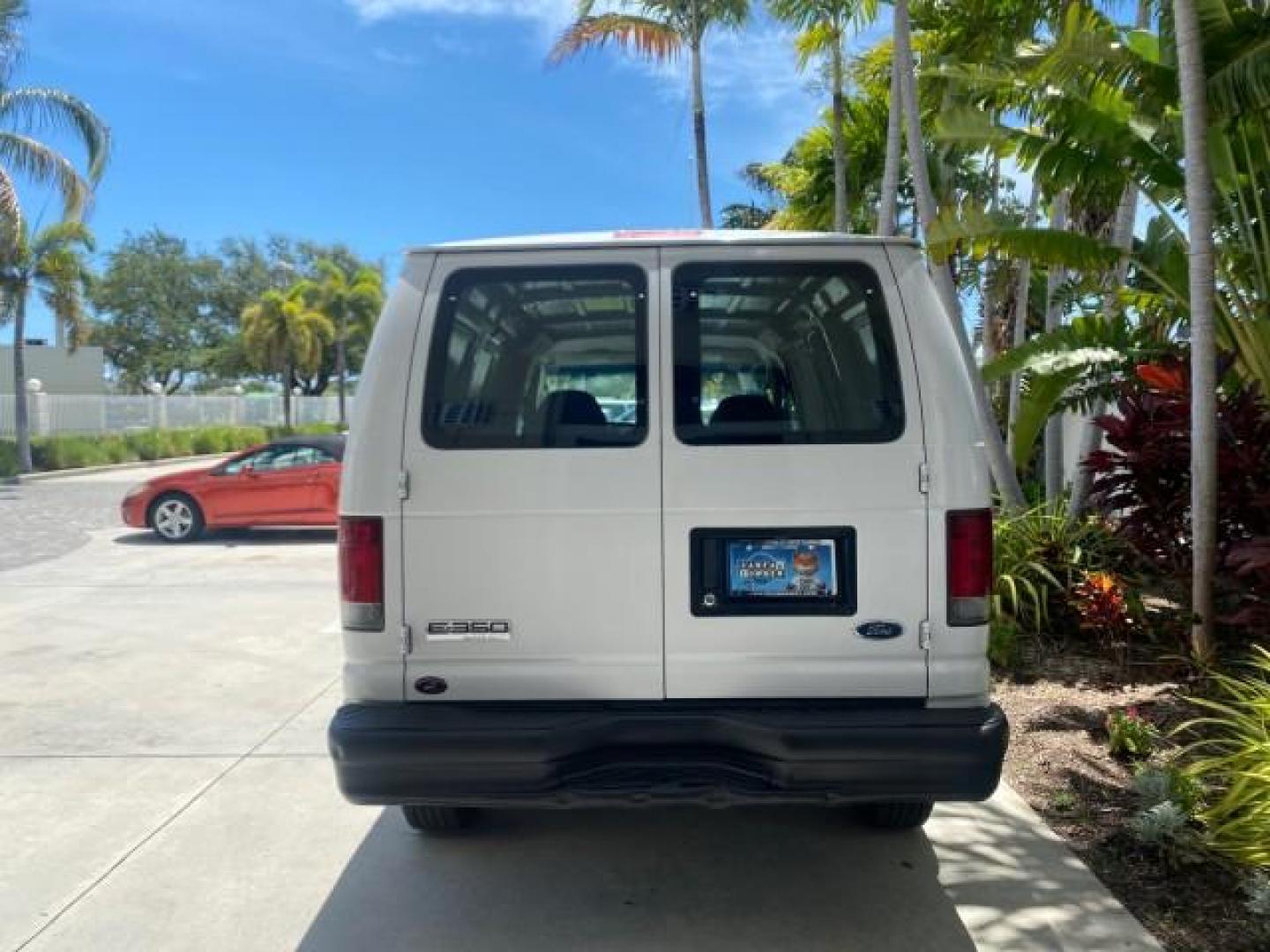 2006 Oxford White /Medium Flint Ford Econoline Cargo Van E350 LOW MILES 66,160 (1FTSE34L56D) with an 5.4L SOHC EFI V8 Triton Engine engine, Automatic transmission, located at 4701 North Dixie Hwy, Pompano Beach, FL, 33064, (954) 422-2889, 26.240938, -80.123474 - OUR WEBPAGE FLORIDACARS1.COM HAS OVER 100 PHOTOS AND FREE CARFAX LINK 2006 FORD E-SERIES E-350 SD CARGO VIN: 1FTSE34L56DB06011 1 F T S E 3 4 L 5 6 D B 0 6 0 1 1 VAN 5.4L V8 F GASOLINE REAR WHEEL DRIVE Top Features Vinyl Seats Basic Features ABS Brakes AM/FM Stereo Air Conditioning Automatic Transmis - Photo#6