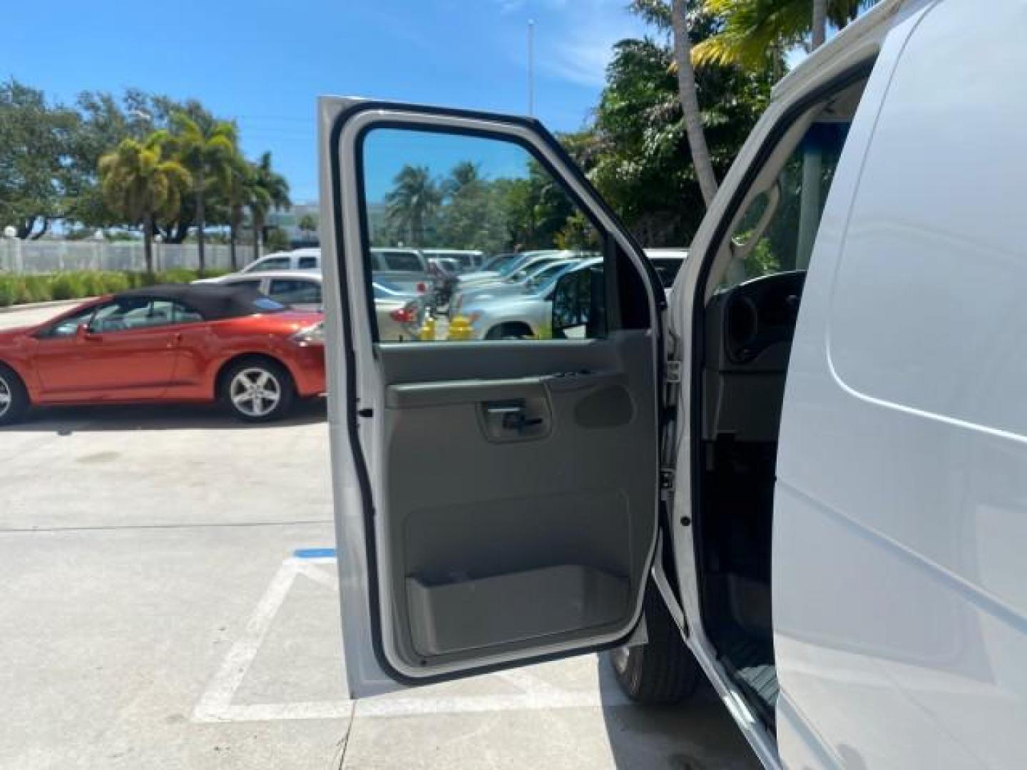 2006 Oxford White /Medium Flint Ford Econoline Cargo Van E350 LOW MILES 66,160 (1FTSE34L56D) with an 5.4L SOHC EFI V8 Triton Engine engine, Automatic transmission, located at 4701 North Dixie Hwy, Pompano Beach, FL, 33064, (954) 422-2889, 26.240938, -80.123474 - OUR WEBPAGE FLORIDACARS1.COM HAS OVER 100 PHOTOS AND FREE CARFAX LINK 2006 FORD E-SERIES E-350 SD CARGO VIN: 1FTSE34L56DB06011 1 F T S E 3 4 L 5 6 D B 0 6 0 1 1 VAN 5.4L V8 F GASOLINE REAR WHEEL DRIVE Top Features Vinyl Seats Basic Features ABS Brakes AM/FM Stereo Air Conditioning Automatic Transmis - Photo#9