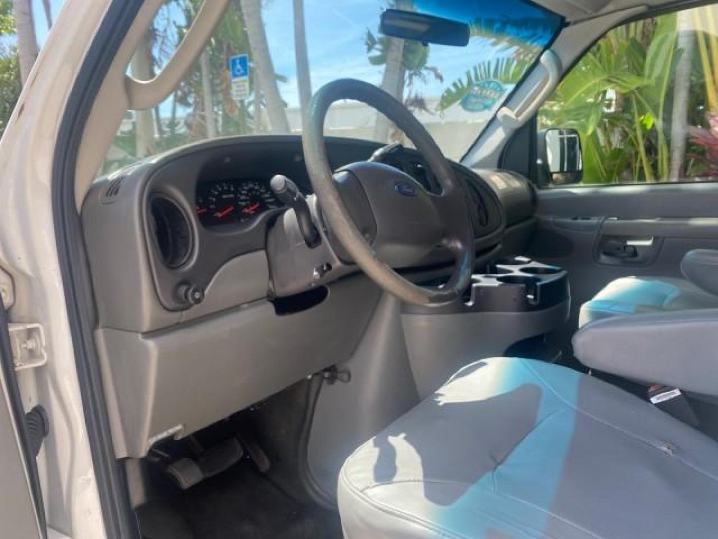 2006 Oxford White /Medium Flint Ford Econoline Cargo Van E350 LOW MILES 66,160 (1FTSE34L56D) with an 5.4L SOHC EFI V8 Triton Engine engine, Automatic transmission, located at 4701 North Dixie Hwy, Pompano Beach, FL, 33064, (954) 422-2889, 26.240938, -80.123474 - OUR WEBPAGE FLORIDACARS1.COM HAS OVER 100 PHOTOS AND FREE CARFAX LINK 2006 FORD E-SERIES E-350 SD CARGO VIN: 1FTSE34L56DB06011 1 F T S E 3 4 L 5 6 D B 0 6 0 1 1 VAN 5.4L V8 F GASOLINE REAR WHEEL DRIVE Top Features Vinyl Seats Basic Features ABS Brakes AM/FM Stereo Air Conditioning Automatic Transmis - Photo#36