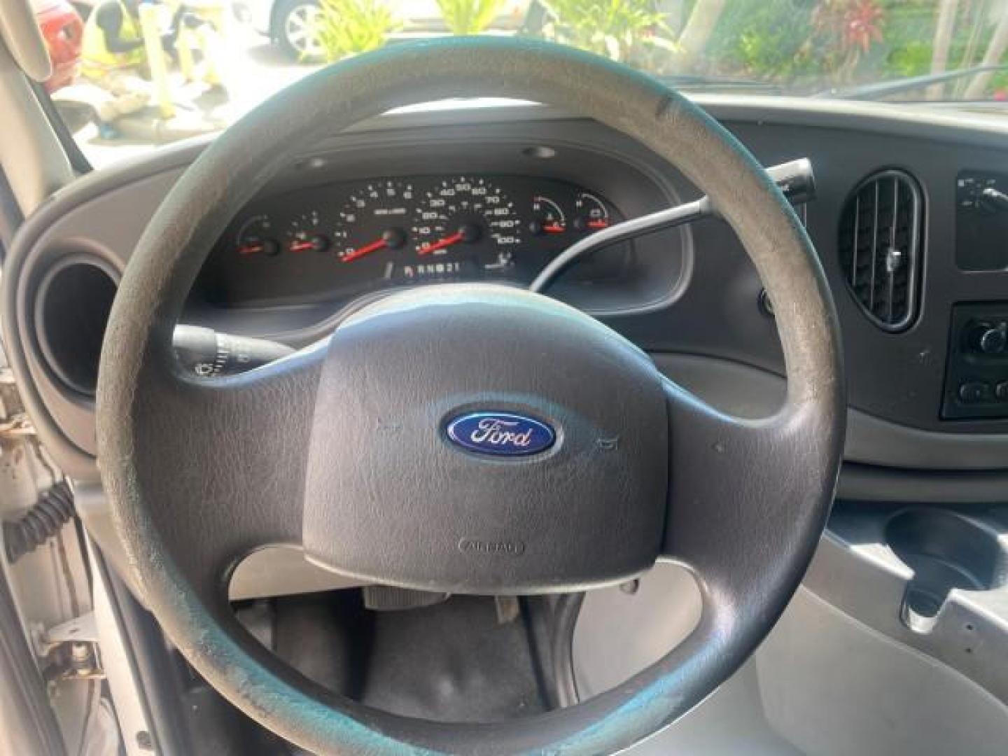 2006 Oxford White /Medium Flint Ford Econoline Cargo Van E350 LOW MILES 66,160 (1FTSE34L56D) with an 5.4L SOHC EFI V8 Triton Engine engine, Automatic transmission, located at 4701 North Dixie Hwy, Pompano Beach, FL, 33064, (954) 422-2889, 26.240938, -80.123474 - OUR WEBPAGE FLORIDACARS1.COM HAS OVER 100 PHOTOS AND FREE CARFAX LINK 2006 FORD E-SERIES E-350 SD CARGO VIN: 1FTSE34L56DB06011 1 F T S E 3 4 L 5 6 D B 0 6 0 1 1 VAN 5.4L V8 F GASOLINE REAR WHEEL DRIVE Top Features Vinyl Seats Basic Features ABS Brakes AM/FM Stereo Air Conditioning Automatic Transmis - Photo#37