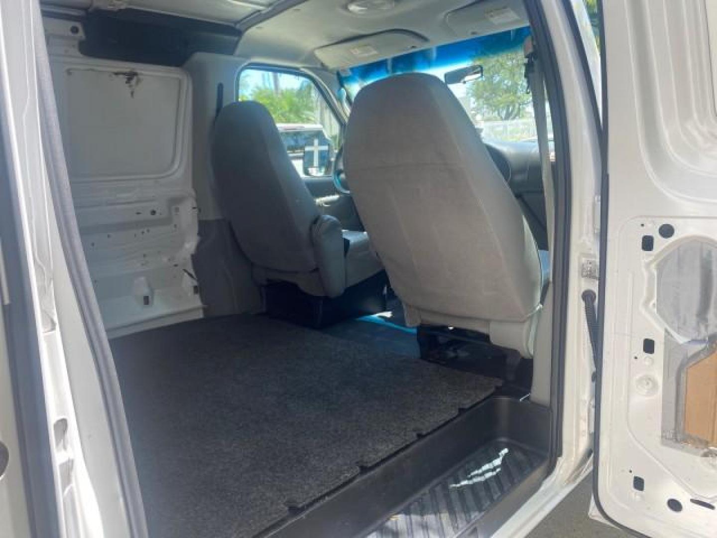 2006 Oxford White /Medium Flint Ford Econoline Cargo Van E350 LOW MILES 66,160 (1FTSE34L56D) with an 5.4L SOHC EFI V8 Triton Engine engine, Automatic transmission, located at 4701 North Dixie Hwy, Pompano Beach, FL, 33064, (954) 422-2889, 26.240938, -80.123474 - OUR WEBPAGE FLORIDACARS1.COM HAS OVER 100 PHOTOS AND FREE CARFAX LINK 2006 FORD E-SERIES E-350 SD CARGO VIN: 1FTSE34L56DB06011 1 F T S E 3 4 L 5 6 D B 0 6 0 1 1 VAN 5.4L V8 F GASOLINE REAR WHEEL DRIVE Top Features Vinyl Seats Basic Features ABS Brakes AM/FM Stereo Air Conditioning Automatic Transmis - Photo#86