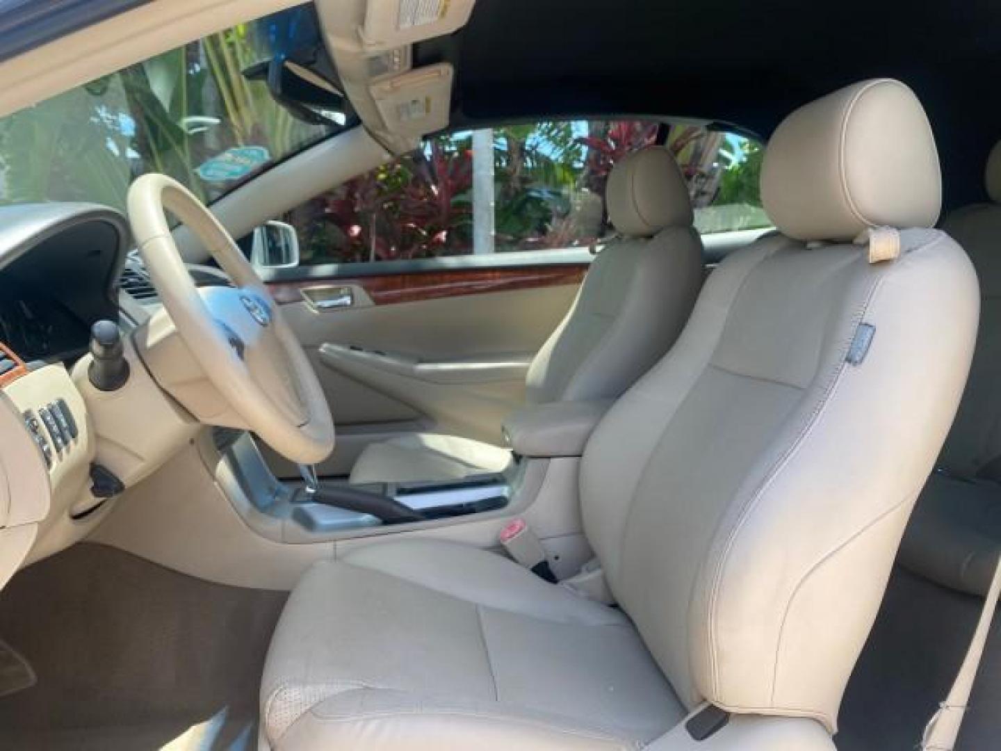 2008 Blizzard White Pearl /Ivory Toyota Camry Solara SLE LOW MILES 66,913 (4T1FA38P08U) with an 3.3L DOHC SMPI VVT-i 24-Valve V6 Engine engine, Automatic transmission, located at 4701 North Dixie Hwy, Pompano Beach, FL, 33064, (954) 422-2889, 26.240938, -80.123474 - OUR WEBPAGE FLORIDACARS1.COM HAS OVER 100 PHOTOS AND FREE CARFAX LINK 2008 TOYOTA CAMRY SOLARA SLE V6 PEARL WHITE IMMACULATE NONSMOKERS VIN: 4T1FA38P08U152807 4 T 1 F A 3 8 P 0 8 U 1 5 2 8 0 7 CONVERTIBLE 3.3L V6 F DOHC 24V 29MPG GASOLINE FRONT WHEEL DRIVE THE DASH HAS NO CRACKS LOOKS ALL ORIGINAL! - Photo#33