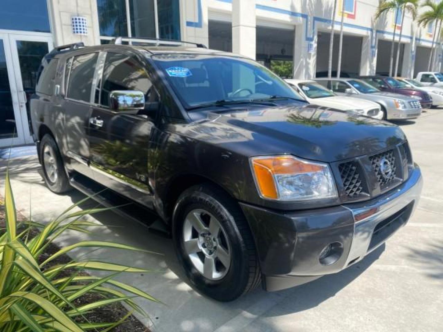 2006 Smoke Metallic /Graphite/Titanium Nissan Armada SE 21 SERVICES NO ACCIDENTS (5N1AA08A96N) with an 5.6L DOHC 32-Valve Endurance V8 Engine engine, Automatic transmission, located at 4701 North Dixie Hwy, Pompano Beach, FL, 33064, (954) 422-2889, 26.240938, -80.123474 - OUR WEBPAGE FLORIDACARS1.COM HAS OVER 100 PHOTOS AND FREE CARFAX LINK 2006 NISSAN ARMADA SE VIN: 5N1AA08A96N736506 5 N 1 A A 0 8 A 9 6 N 7 3 6 5 0 6 4 DOOR WAGON/SPORT UTILITY 5.6L V8 F DOHC 32V GASOLINE REAR WHEEL DRIVE Top Features Alloy Wheels Cloth Seats Fold-Away Third Row Parking Sensors Rear - Photo#24