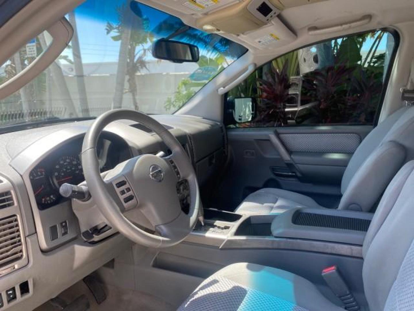 2006 Smoke Metallic /Graphite/Titanium Nissan Armada SE 21 SERVICES NO ACCIDENTS (5N1AA08A96N) with an 5.6L DOHC 32-Valve Endurance V8 Engine engine, Automatic transmission, located at 4701 North Dixie Hwy, Pompano Beach, FL, 33064, (954) 422-2889, 26.240938, -80.123474 - OUR WEBPAGE FLORIDACARS1.COM HAS OVER 100 PHOTOS AND FREE CARFAX LINK 2006 NISSAN ARMADA SE VIN: 5N1AA08A96N736506 5 N 1 A A 0 8 A 9 6 N 7 3 6 5 0 6 4 DOOR WAGON/SPORT UTILITY 5.6L V8 F DOHC 32V GASOLINE REAR WHEEL DRIVE Top Features Alloy Wheels Cloth Seats Fold-Away Third Row Parking Sensors Rear - Photo#36
