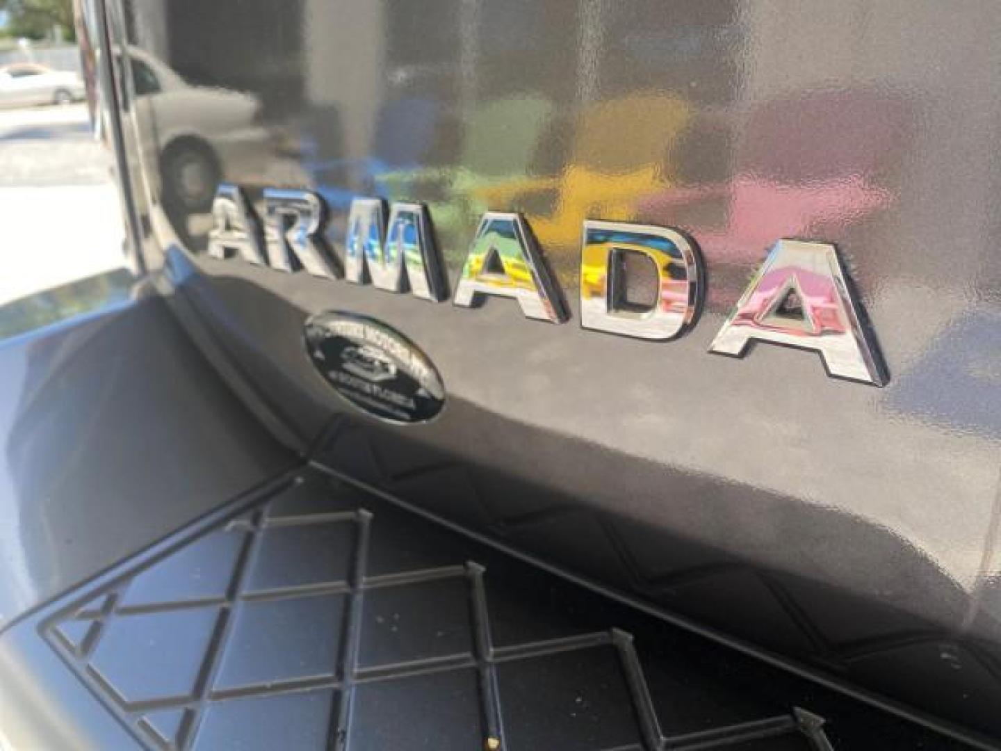 2006 Smoke Metallic /Graphite/Titanium Nissan Armada SE 21 SERVICES NO ACCIDENTS (5N1AA08A96N) with an 5.6L DOHC 32-Valve Endurance V8 Engine engine, Automatic transmission, located at 4701 North Dixie Hwy, Pompano Beach, FL, 33064, (954) 422-2889, 26.240938, -80.123474 - OUR WEBPAGE FLORIDACARS1.COM HAS OVER 100 PHOTOS AND FREE CARFAX LINK 2006 NISSAN ARMADA SE VIN: 5N1AA08A96N736506 5 N 1 A A 0 8 A 9 6 N 7 3 6 5 0 6 4 DOOR WAGON/SPORT UTILITY 5.6L V8 F DOHC 32V GASOLINE REAR WHEEL DRIVE Top Features Alloy Wheels Cloth Seats Fold-Away Third Row Parking Sensors Rear - Photo#85