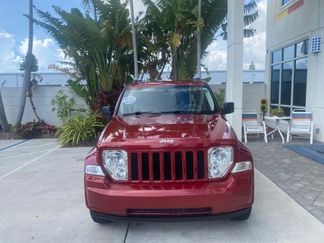 2010 Inferno Red Crystal Pearl /Dark slate gray Jeep Liberty Sport 1 OWNER LOW MILES 46,942 (1J4PP2GK4AW) with an 3.7L V6 Engine engine, Automatic transmission, located at 4701 North Dixie Hwy, Pompano Beach, FL, 33064, (954) 422-2889, 26.240938, -80.123474 - OUR WEBPAGE FLORIDACARS1.COM HAS OVER 100 PHOTOS AND FREE CARFAX LINK 2010 JEEP LIBERTY SPORT VIN: 1J4PP2GK4AW173185 1 J 4 P P 2 G K 4 A W 1 7 3 1 8 5 4 DOOR WAGON/SPORT UTILITY 3.7L V6 F SOHC 12V GASOLINE REAR WHEEL DRIVE Top Features Alloy Wheels Cloth Seats Running Boards Satellite Radio Ready To - Photo#2