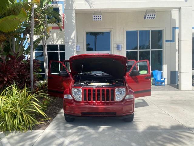 2010 Inferno Red Crystal Pearl /Dark slate gray Jeep Liberty Sport 1 OWNER LOW MILES 46,942 (1J4PP2GK4AW) with an 3.7L V6 Engine engine, Automatic transmission, located at 4701 North Dixie Hwy, Pompano Beach, FL, 33064, (954) 422-2889, 26.240938, -80.123474 - OUR WEBPAGE FLORIDACARS1.COM HAS OVER 100 PHOTOS AND FREE CARFAX LINK 2010 JEEP LIBERTY SPORT VIN: 1J4PP2GK4AW173185 1 J 4 P P 2 G K 4 A W 1 7 3 1 8 5 4 DOOR WAGON/SPORT UTILITY 3.7L V6 F SOHC 12V GASOLINE REAR WHEEL DRIVE Top Features Alloy Wheels Cloth Seats Running Boards Satellite Radio Ready To - Photo#16