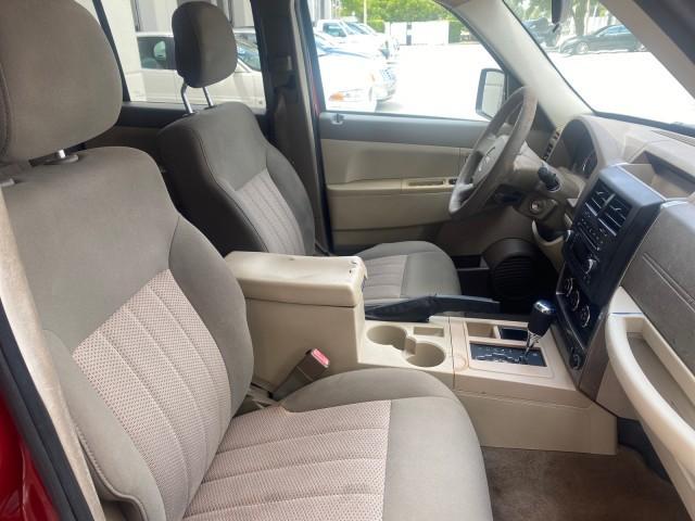 2010 Inferno Red Crystal Pearl /Dark slate gray Jeep Liberty Sport 1 OWNER LOW MILES 46,942 (1J4PP2GK4AW) with an 3.7L V6 Engine engine, Automatic transmission, located at 4701 North Dixie Hwy, Pompano Beach, FL, 33064, (954) 422-2889, 26.240938, -80.123474 - OUR WEBPAGE FLORIDACARS1.COM HAS OVER 100 PHOTOS AND FREE CARFAX LINK 2010 JEEP LIBERTY SPORT VIN: 1J4PP2GK4AW173185 1 J 4 P P 2 G K 4 A W 1 7 3 1 8 5 4 DOOR WAGON/SPORT UTILITY 3.7L V6 F SOHC 12V GASOLINE REAR WHEEL DRIVE Top Features Alloy Wheels Cloth Seats Running Boards Satellite Radio Ready To - Photo#92