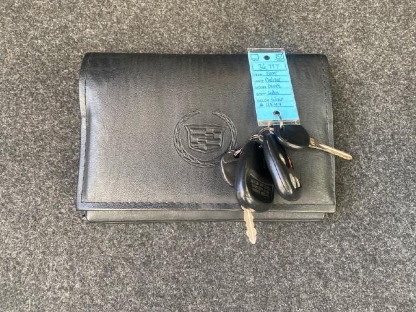 2005 Thunder Gray /Dark Gray Cadillac DeVille LOW MILES 36,800 (1G6KD54Y75U) with an 4.6L DOHC V8 Northstar Engine engine, Automatic transmission, located at 4701 North Dixie Hwy, Pompano Beach, FL, 33064, (954) 422-2889, 26.240938, -80.123474 - OUR WEBPAGE FLORIDACARS1.COM HAS OVER 100 PHOTOS AND FREE CARFAX LINK 2005 CADILLAC DEVILLE $46,045 NEW! VIN: 1G6KD54Y75U125414 1 G 6 K D 5 4 Y 7 5 U 1 2 5 4 1 4 SEDAN 4 DR 4.6L V8 F DOHC GASOLINE FRONT WHEEL DRIVE Top Features Alloy Wheels Leather Seats Basic Features ABS Brakes AM/FM Stereo Air Co - Photo#23